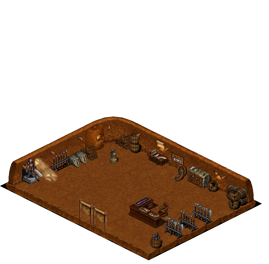 Asilon Weapon Shop rendered terrain map