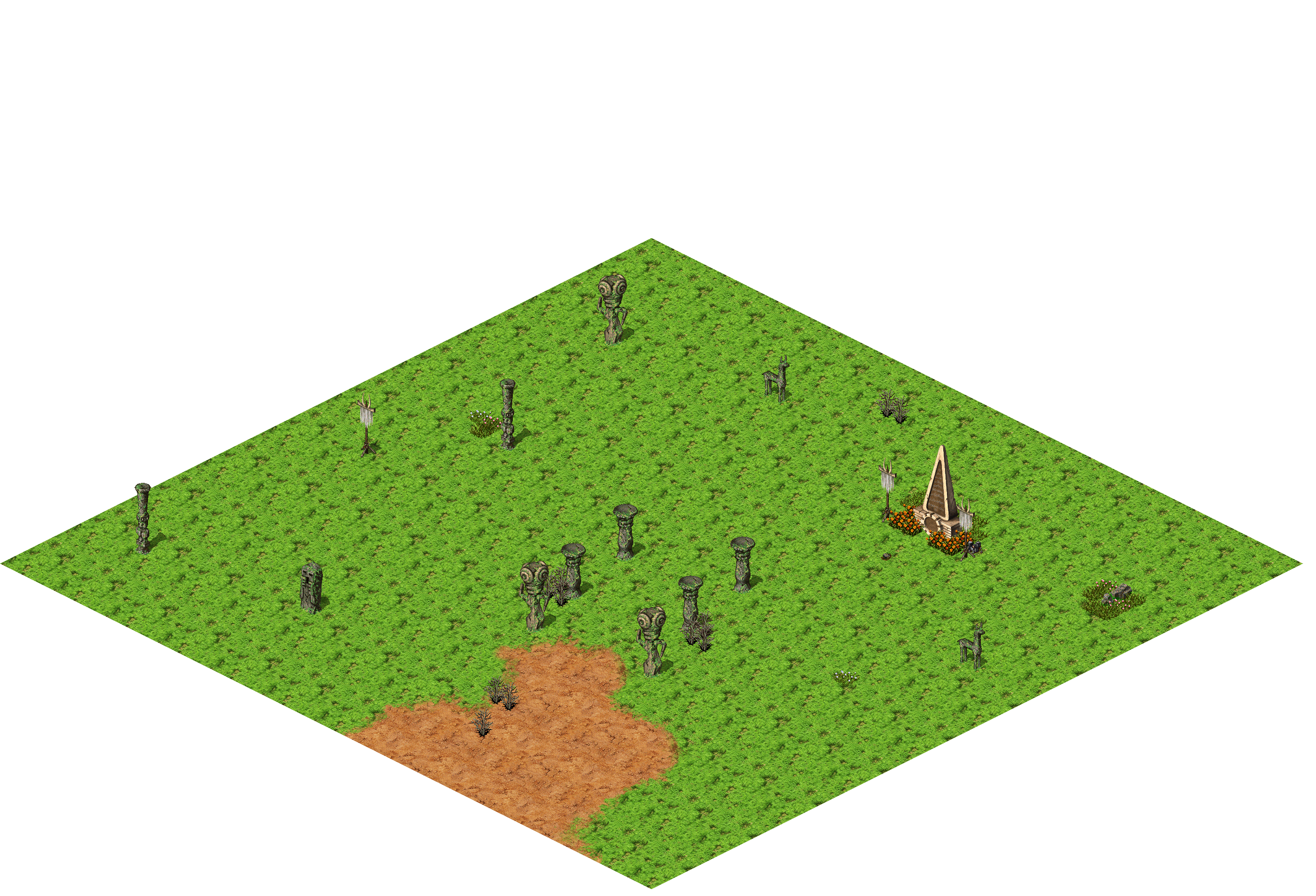 Asilon Prairie 1 rendered terrain map