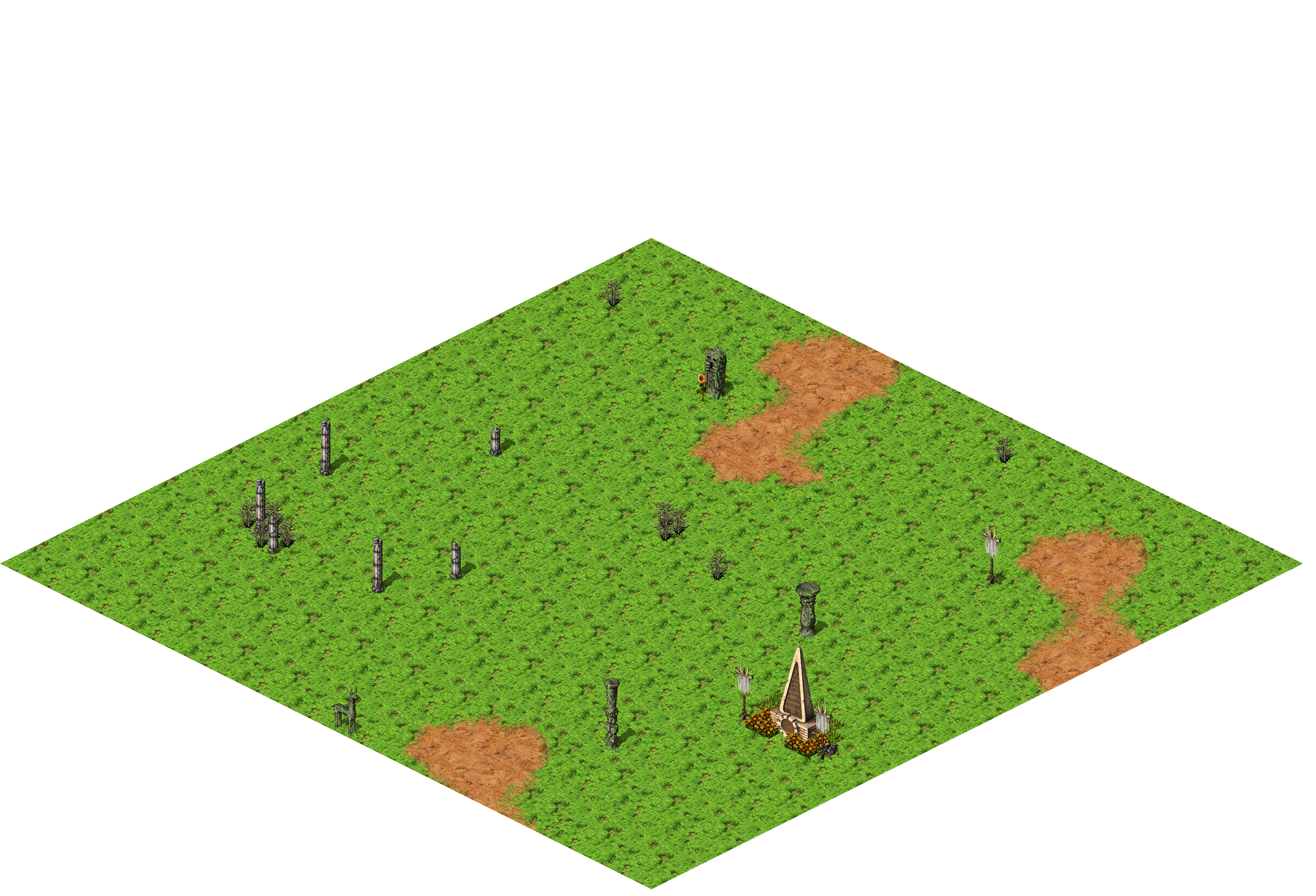 Map 10023 rendered terrain map