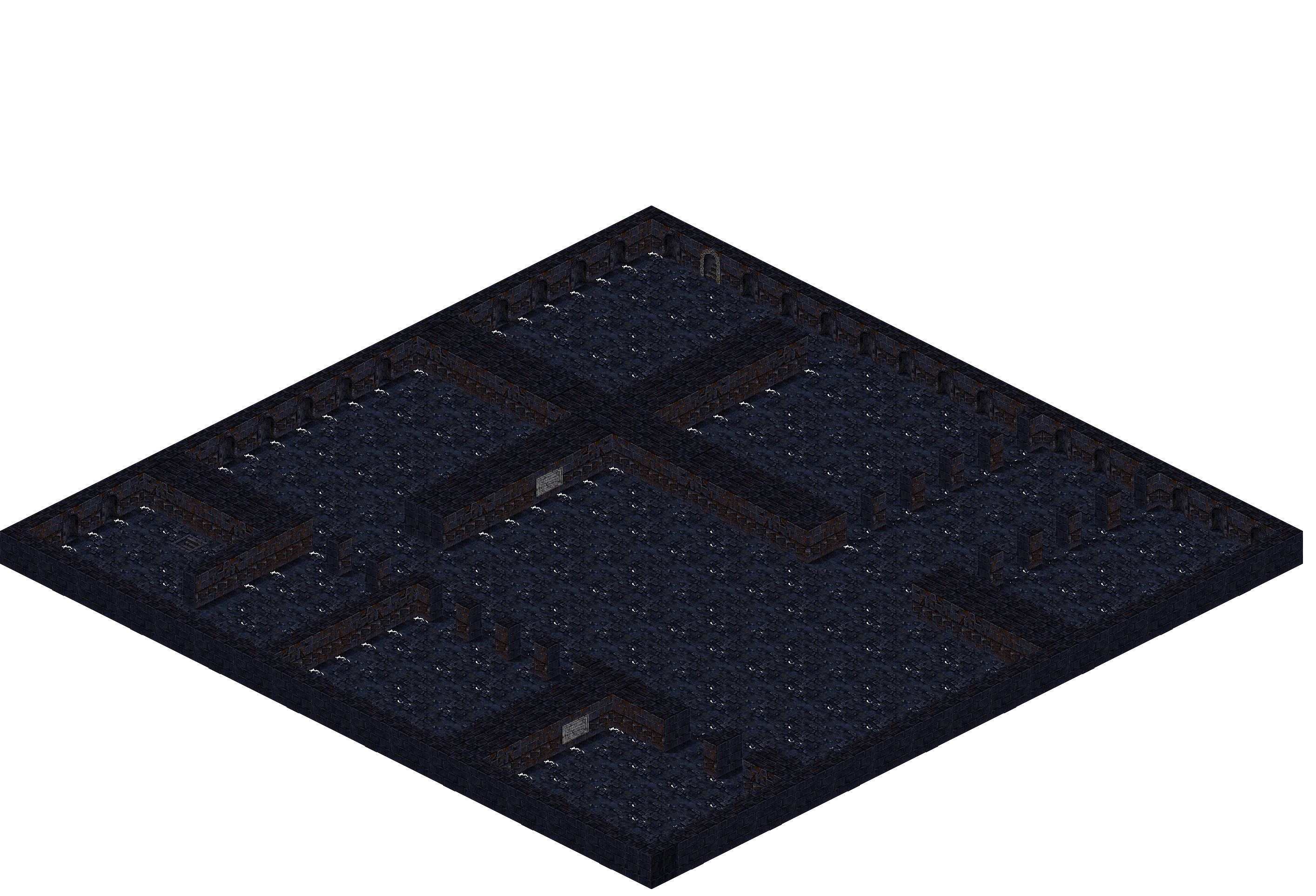 Crypt 30-3 rendered terrain map
