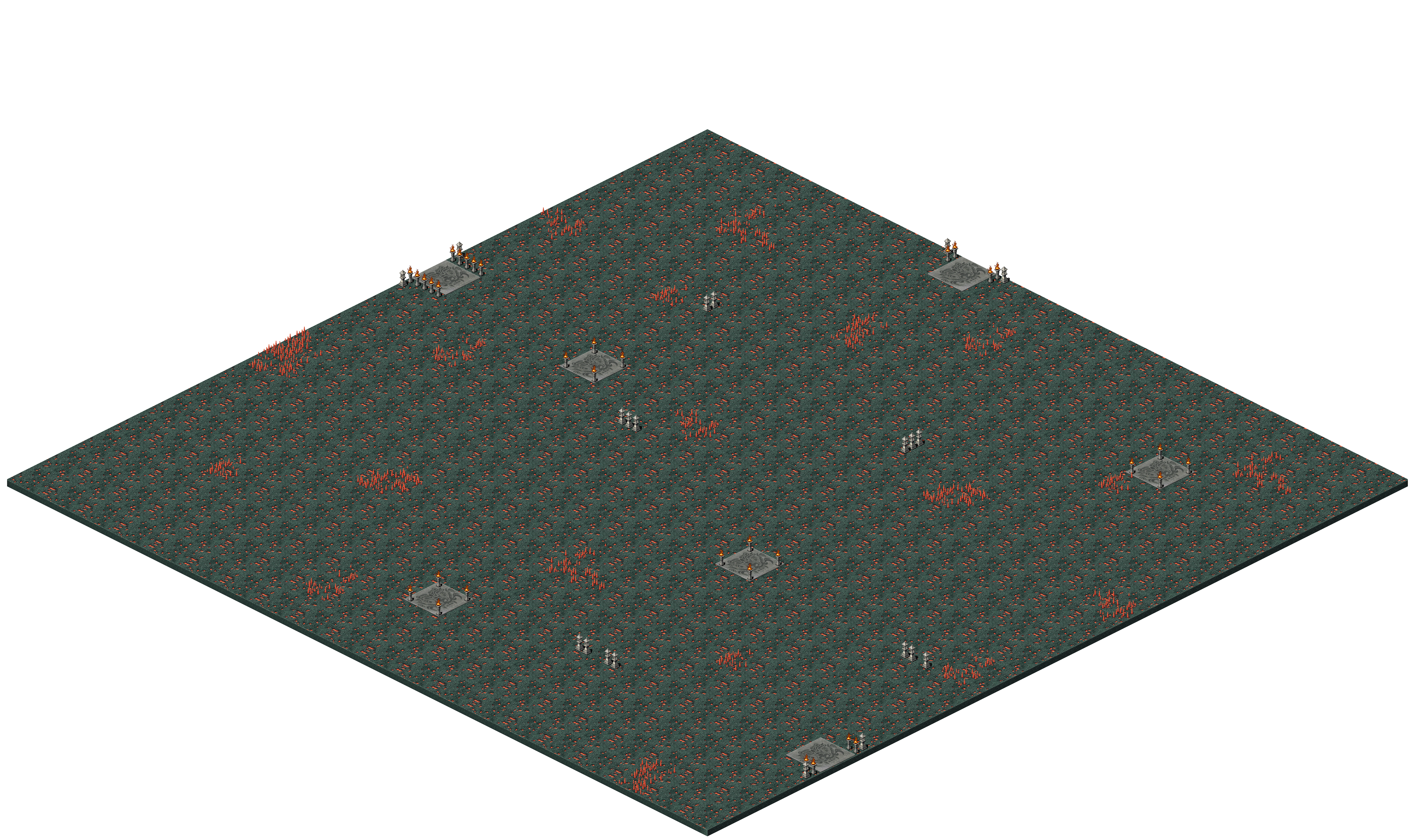 Alsaids Fire Canyon 1 rendered terrain map