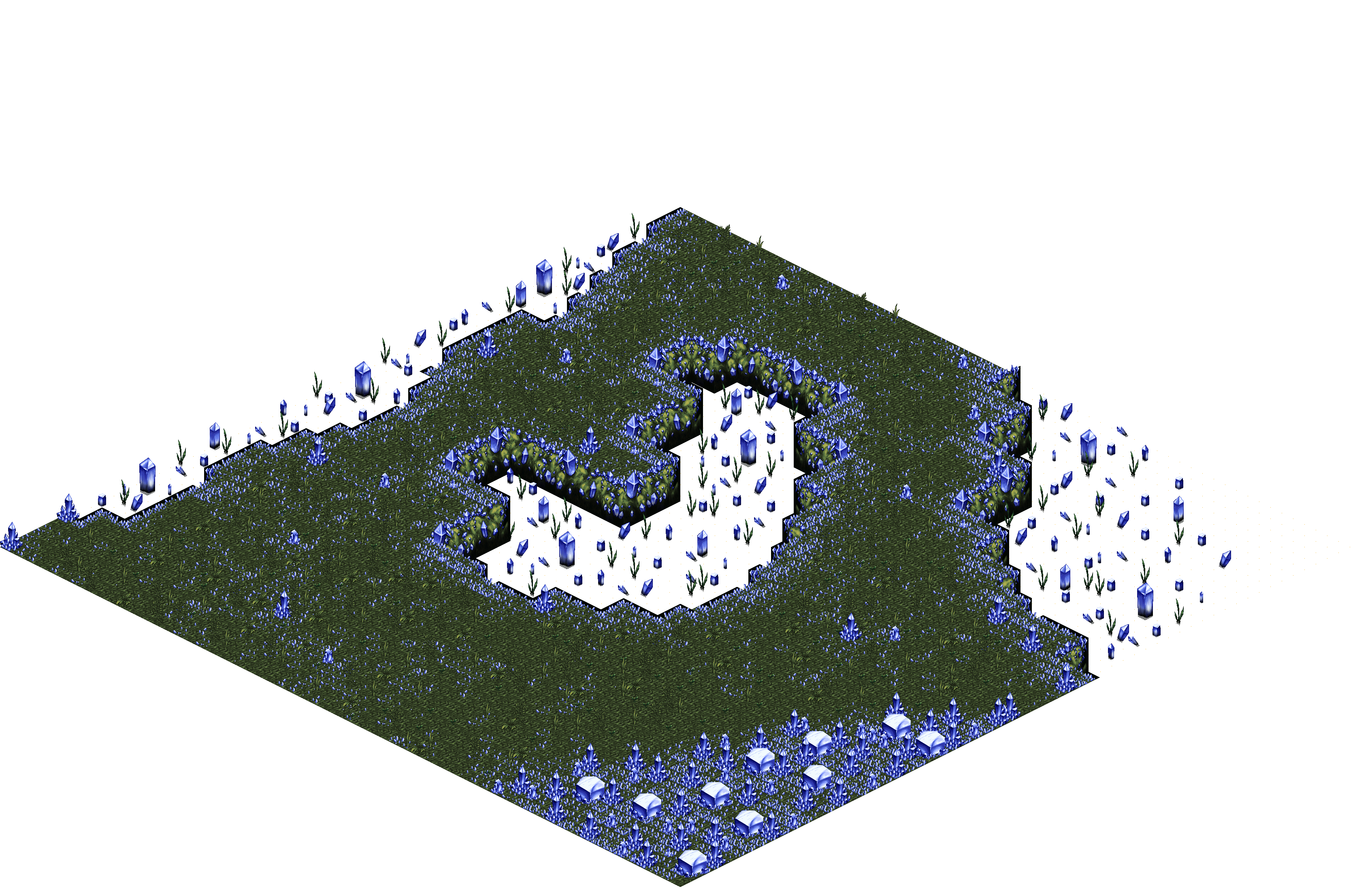 Sacred Forest 6-1 rendered terrain map