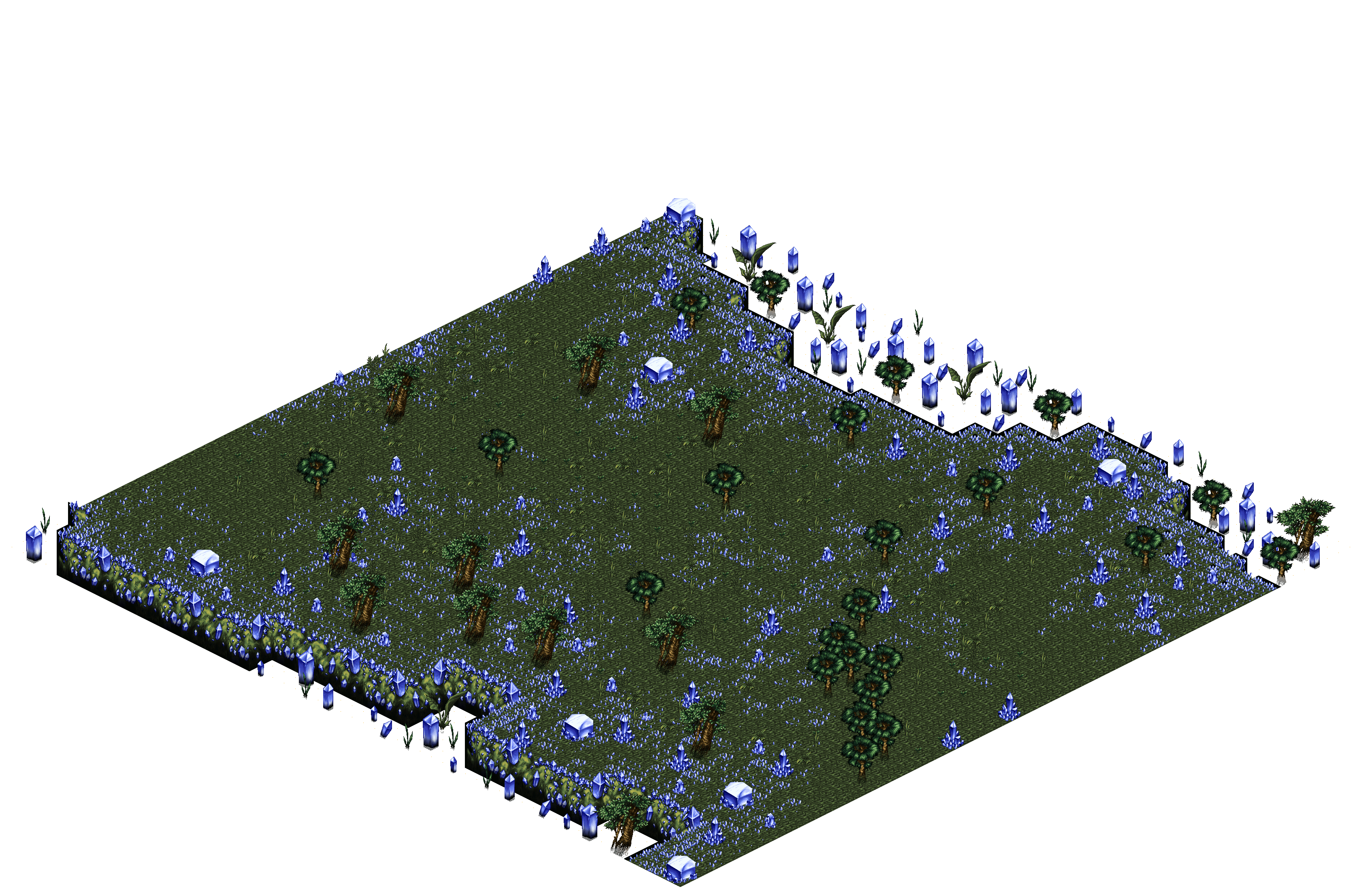 Sacred Forest 14-1 rendered terrain map