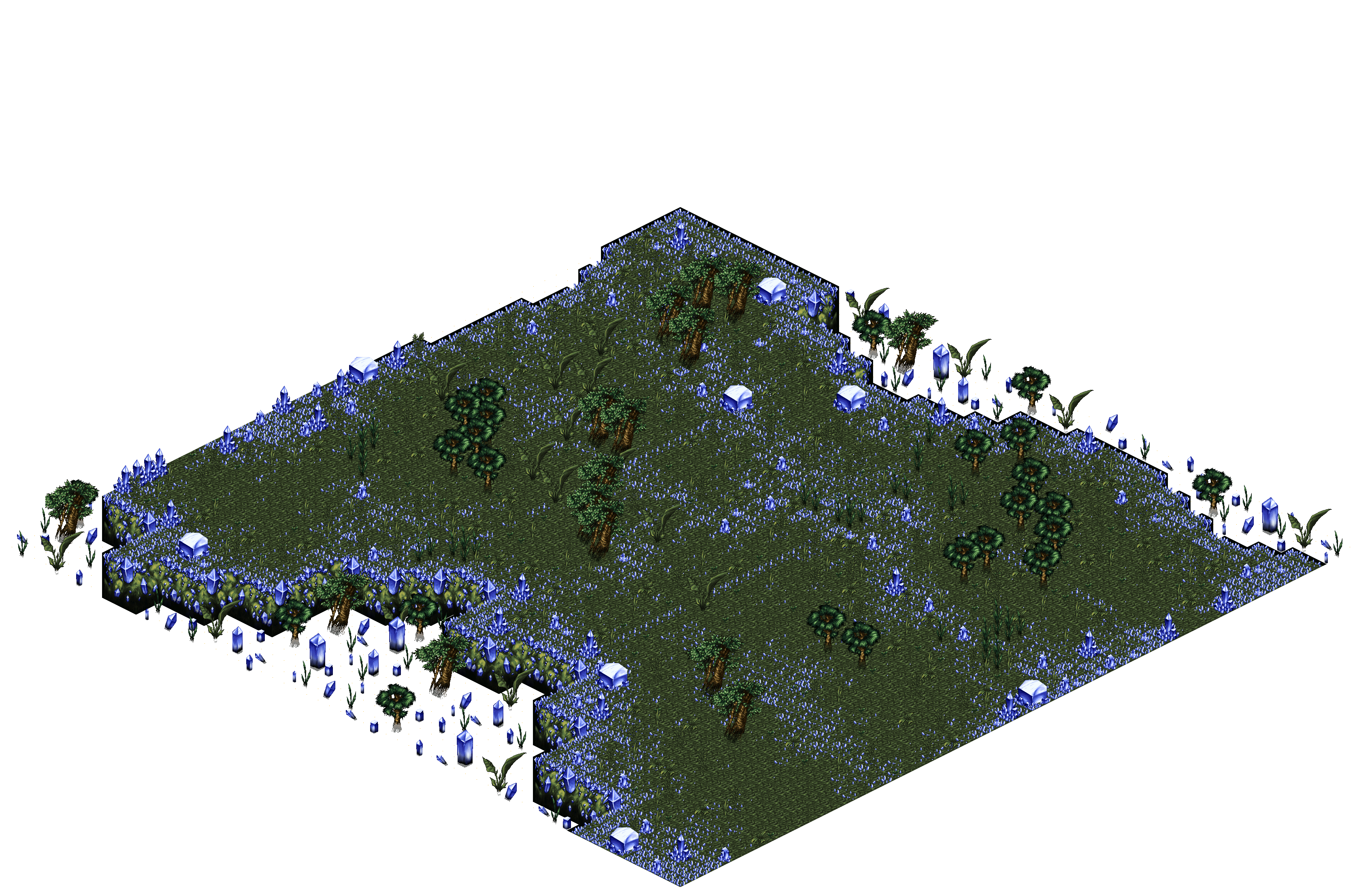 Sacred Forest 15-1 rendered terrain map
