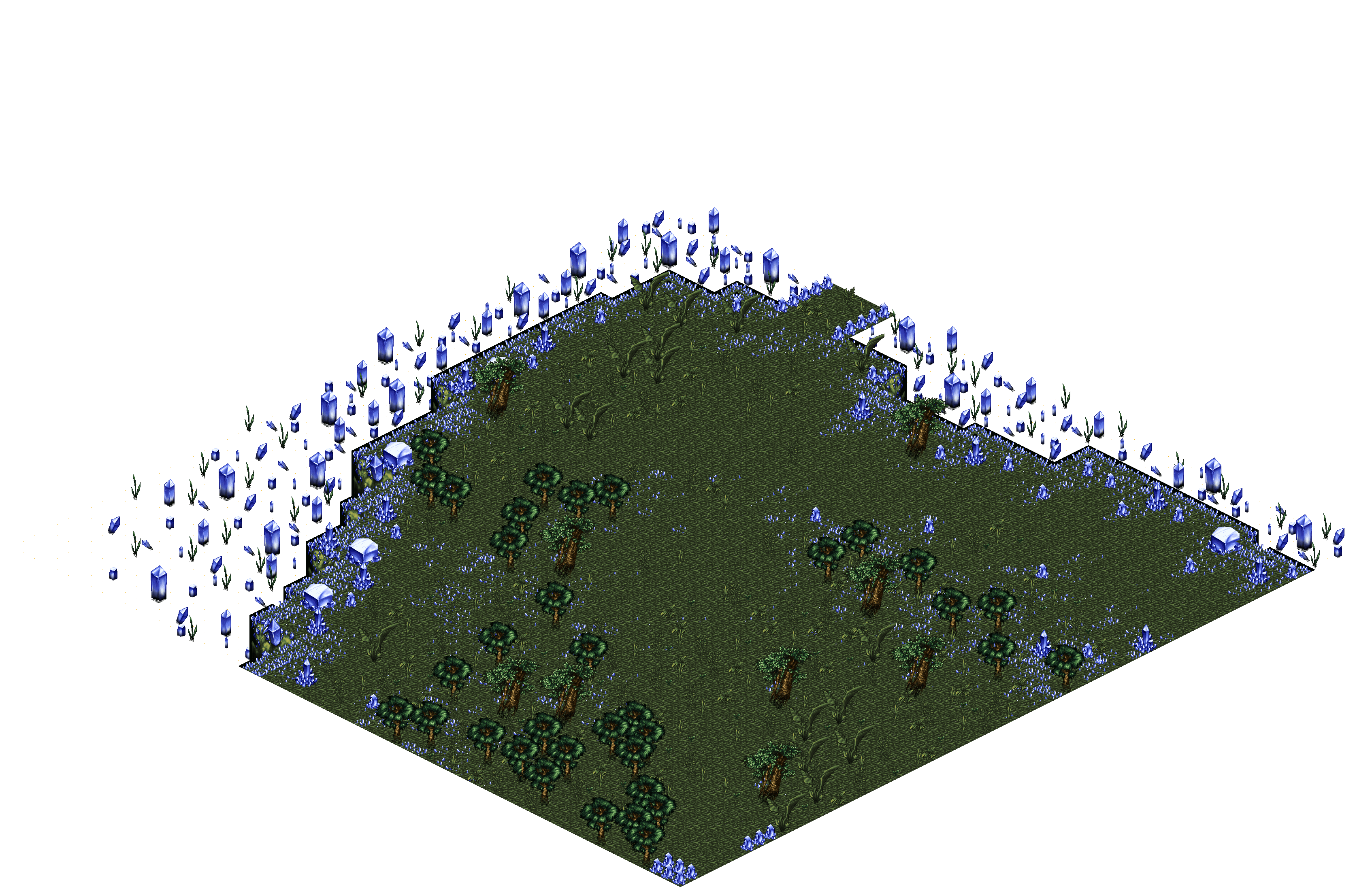 Sacred Forest 16-1 rendered terrain map
