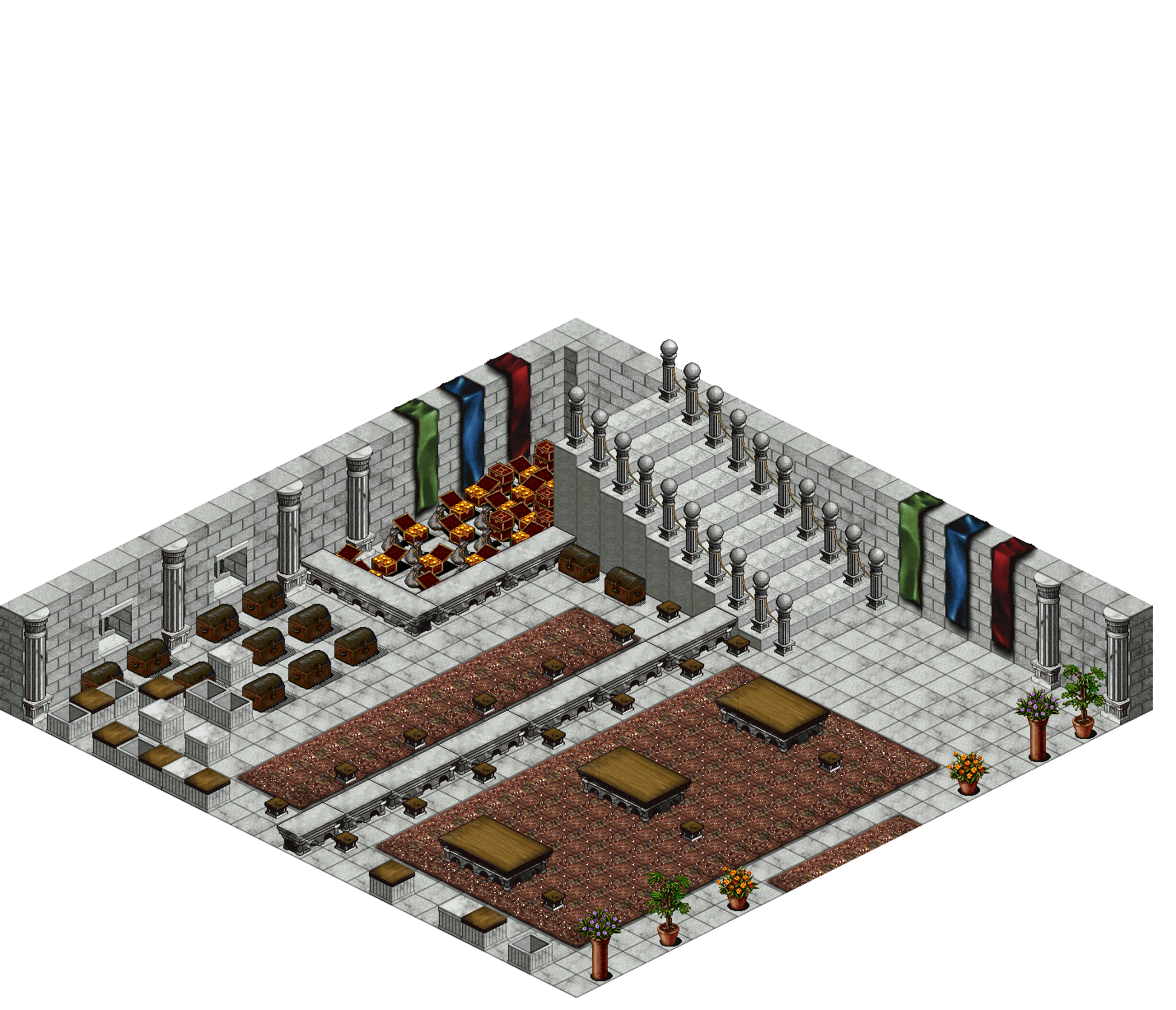 Tavaly Bank 1st rendered terrain map