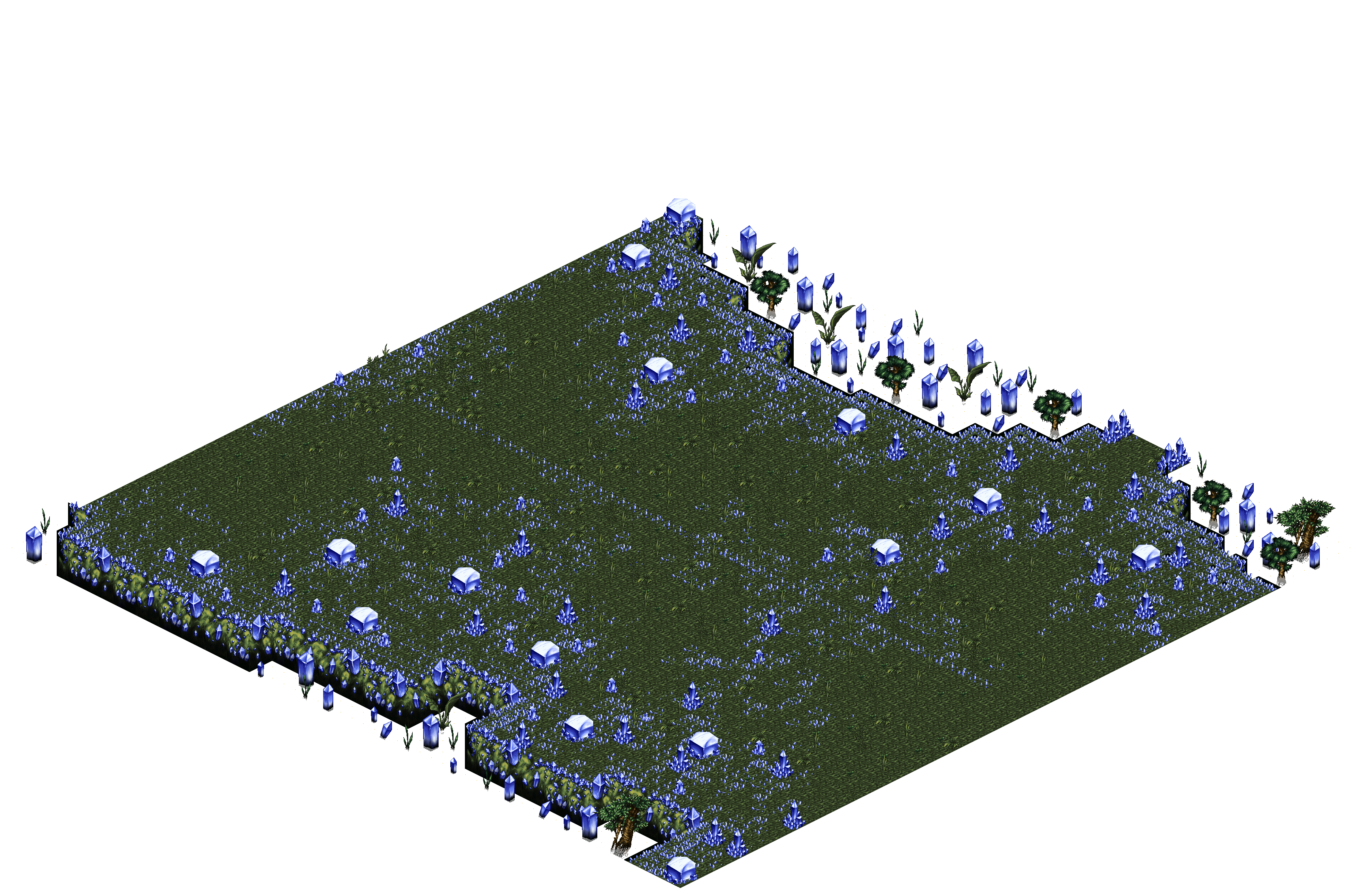 Sacred Forest 5-2 rendered terrain map