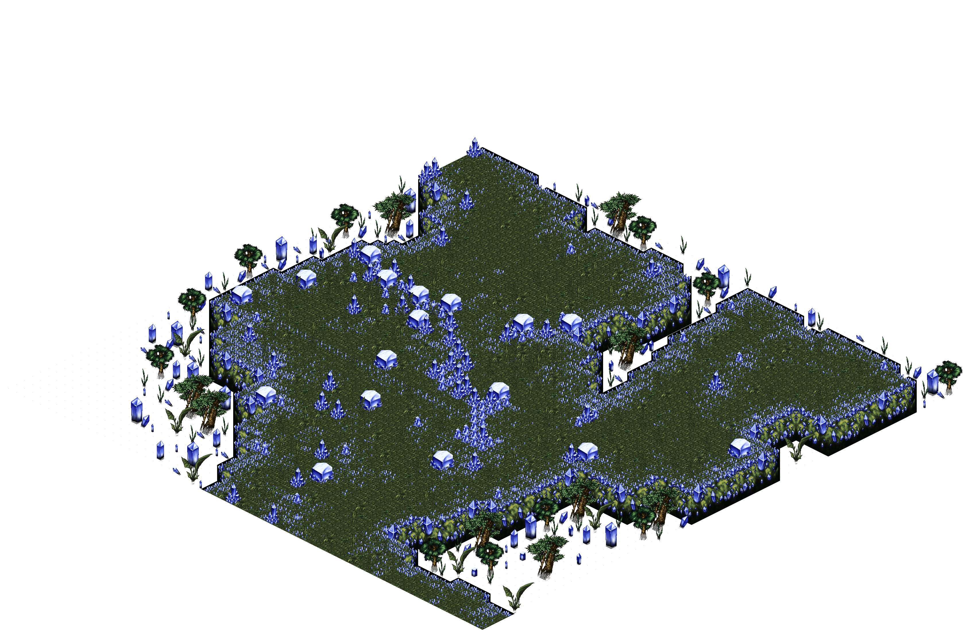 Sacred Forest 9-2 rendered terrain map