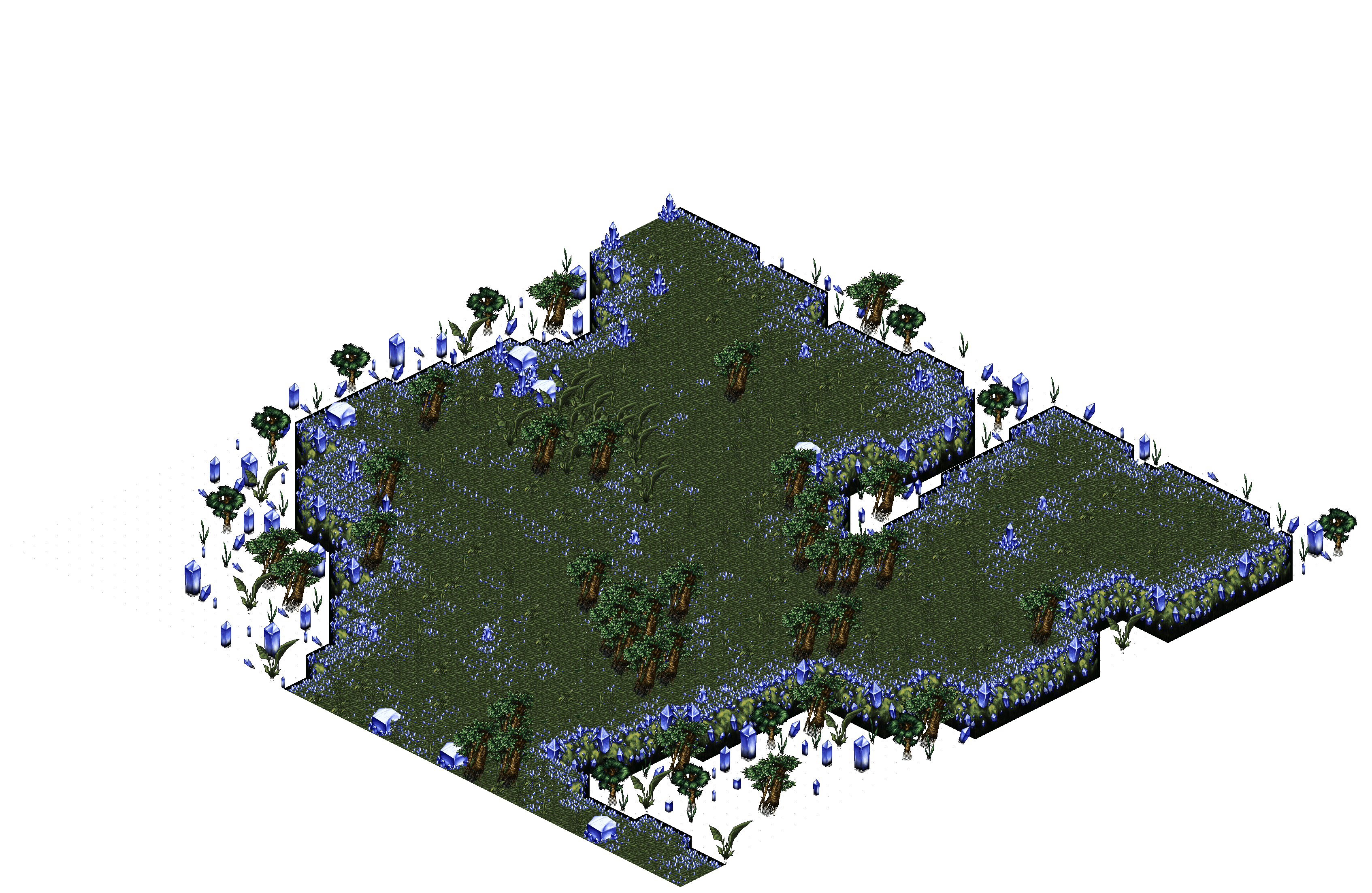 Sacred Forest 17-2 rendered terrain map