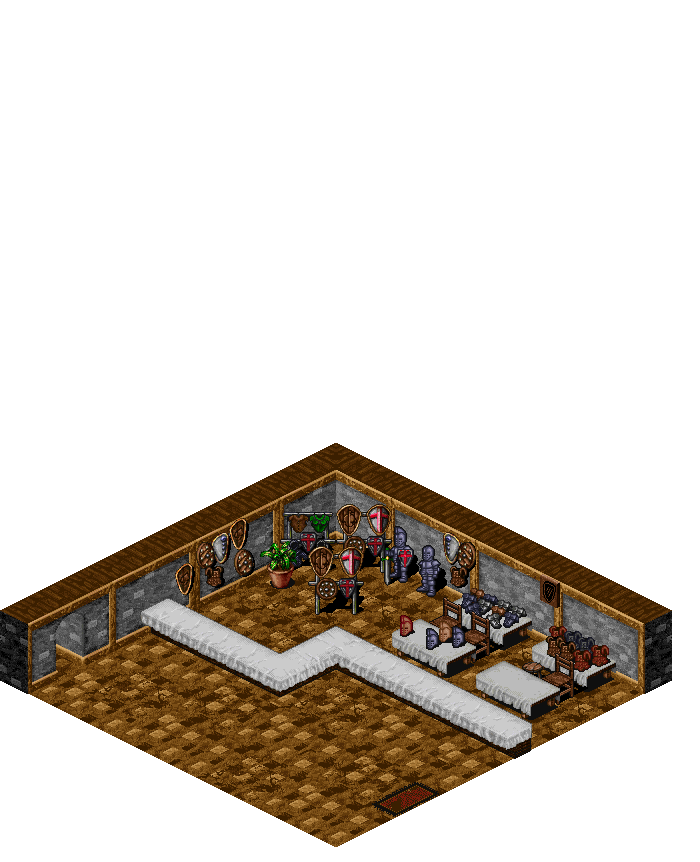 Piet Armor Shop rendered terrain map