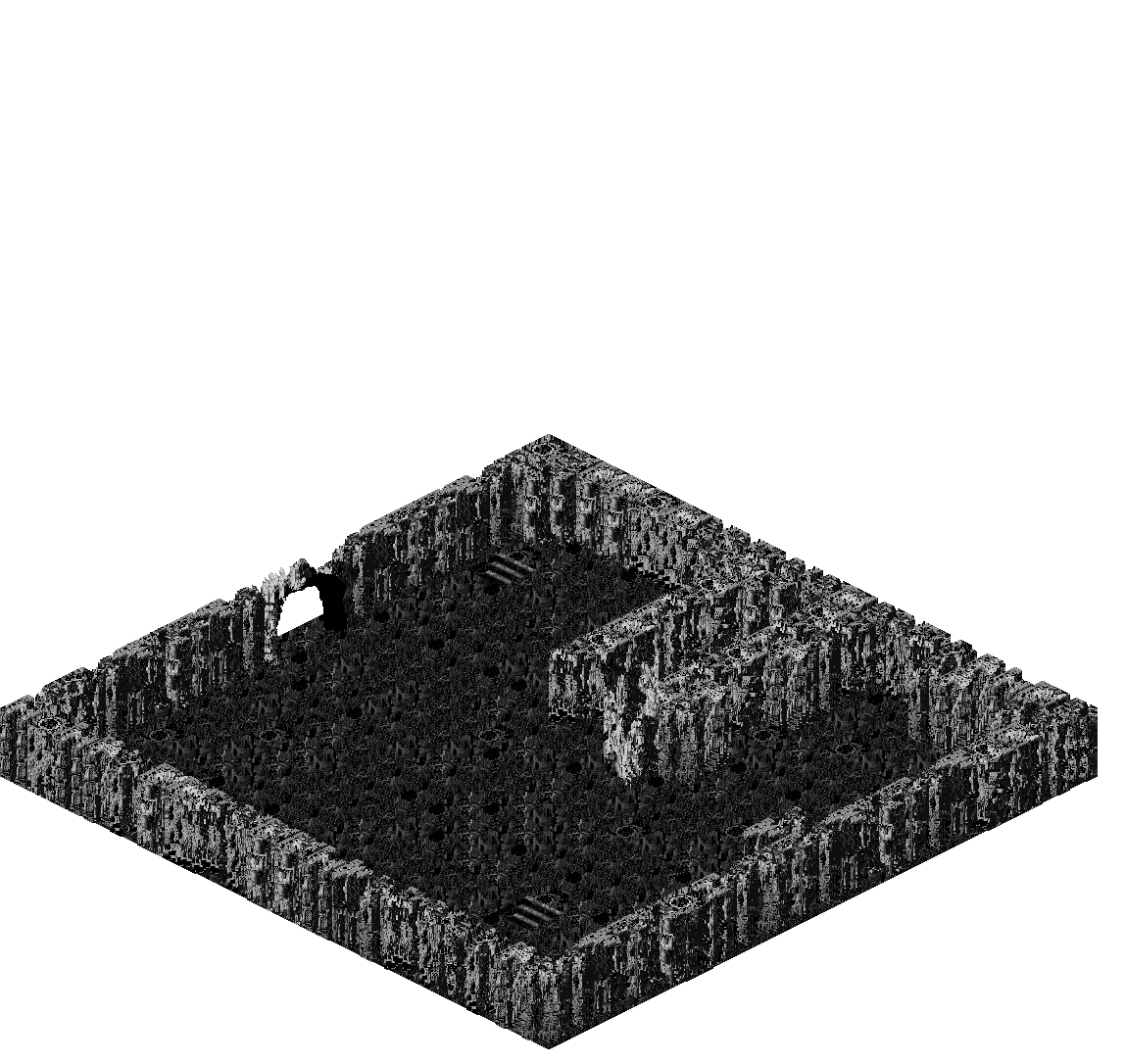 Piet Dungeon 2-1 rendered terrain map