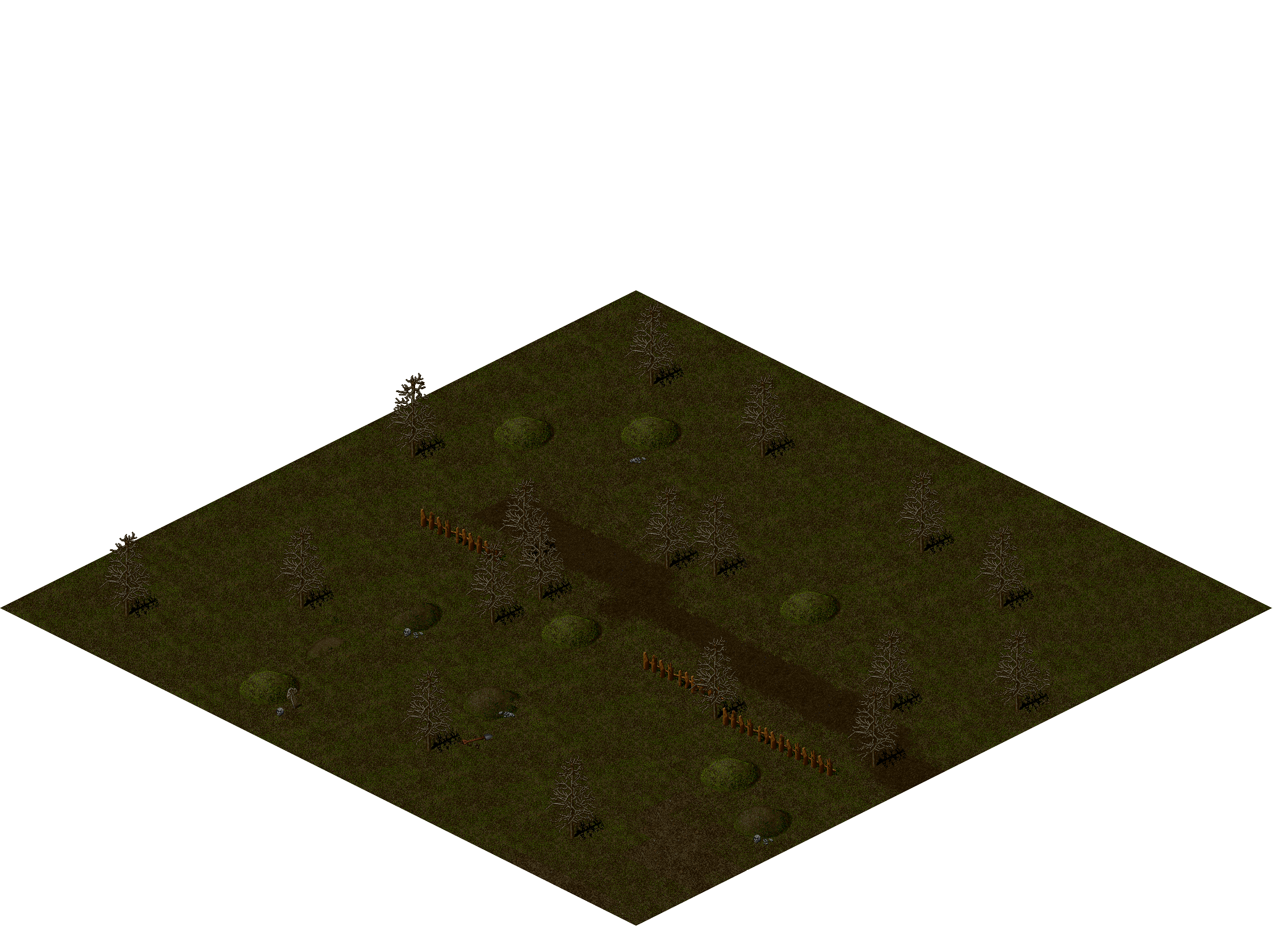 Map 1972 rendered terrain map