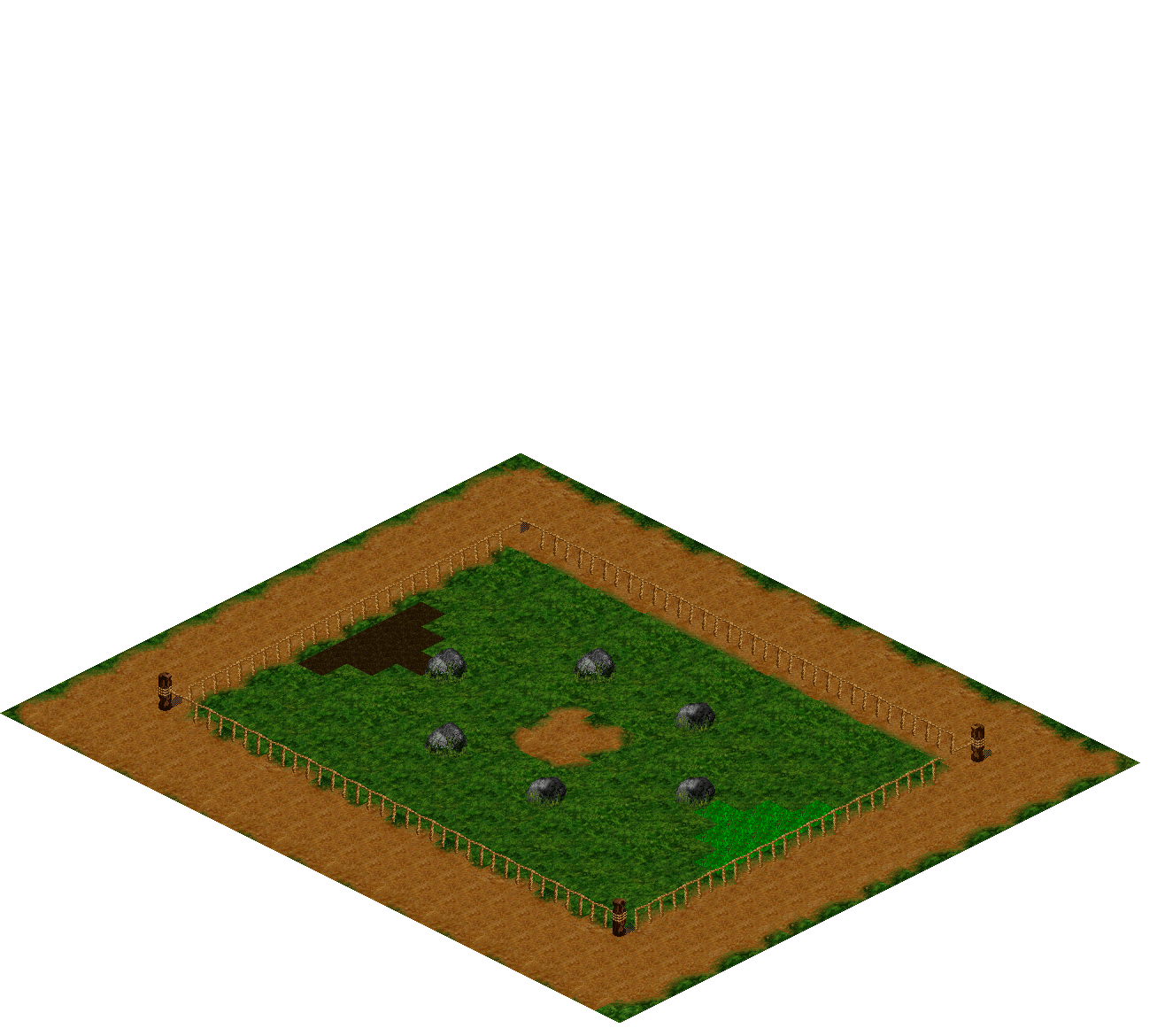 Map 1976 rendered terrain map