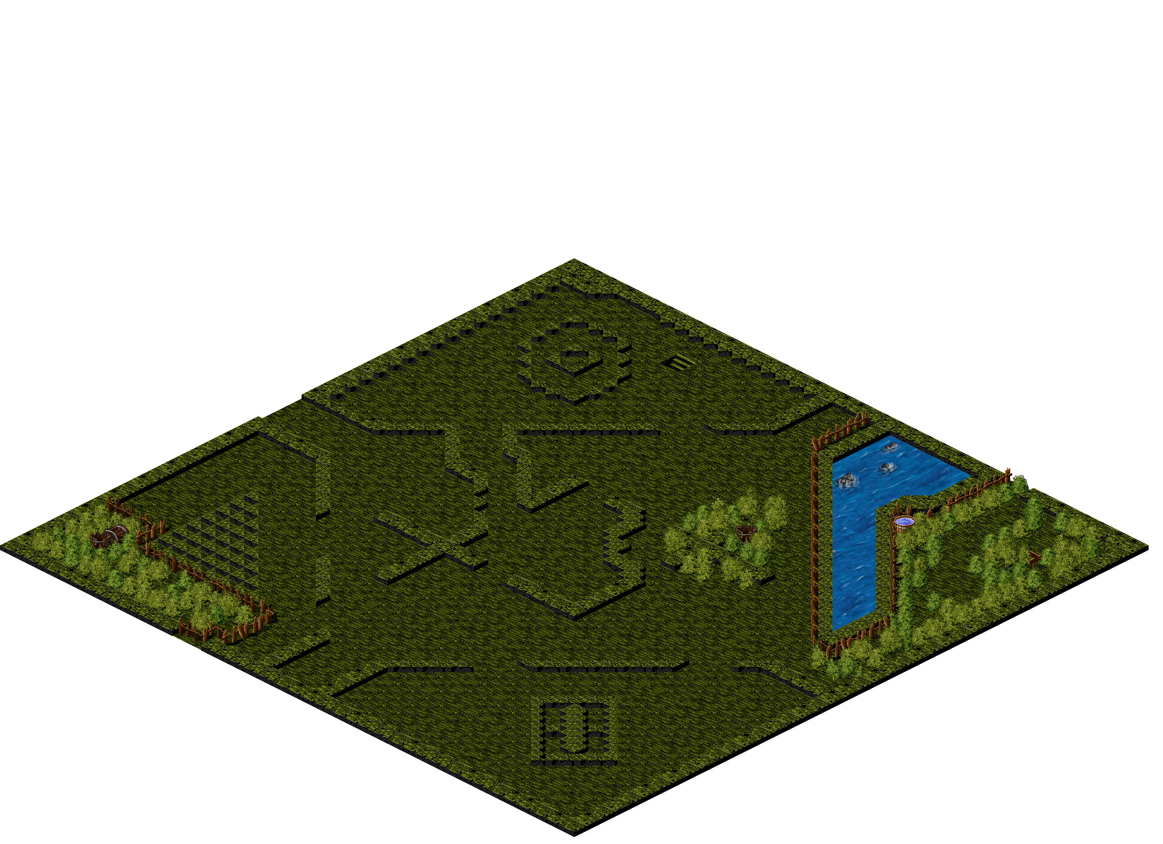 Piet Dungeon 4-3 rendered terrain map