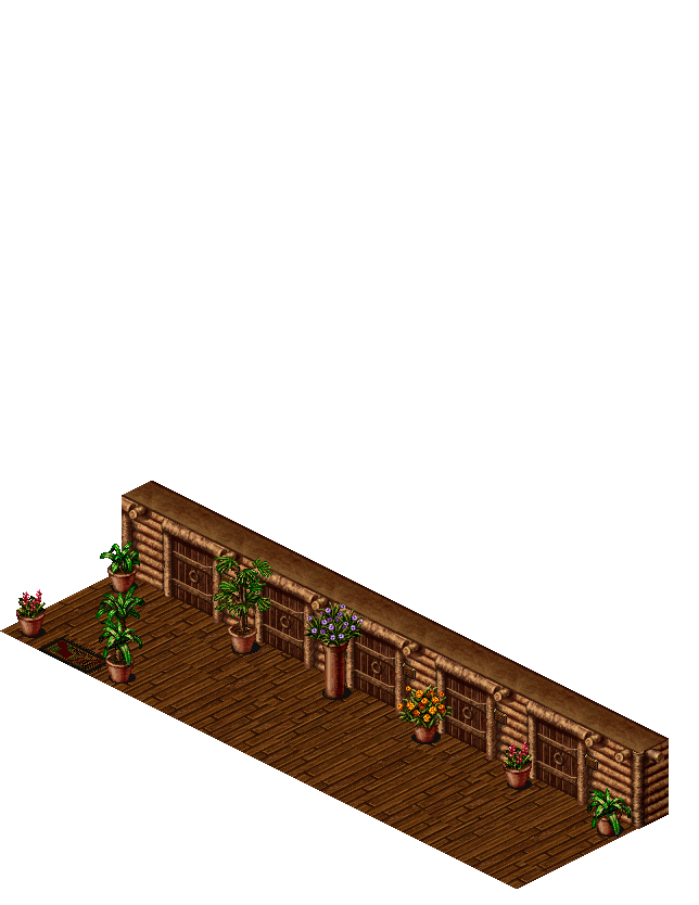 Mileth Inn Corridor 2 rendered terrain map