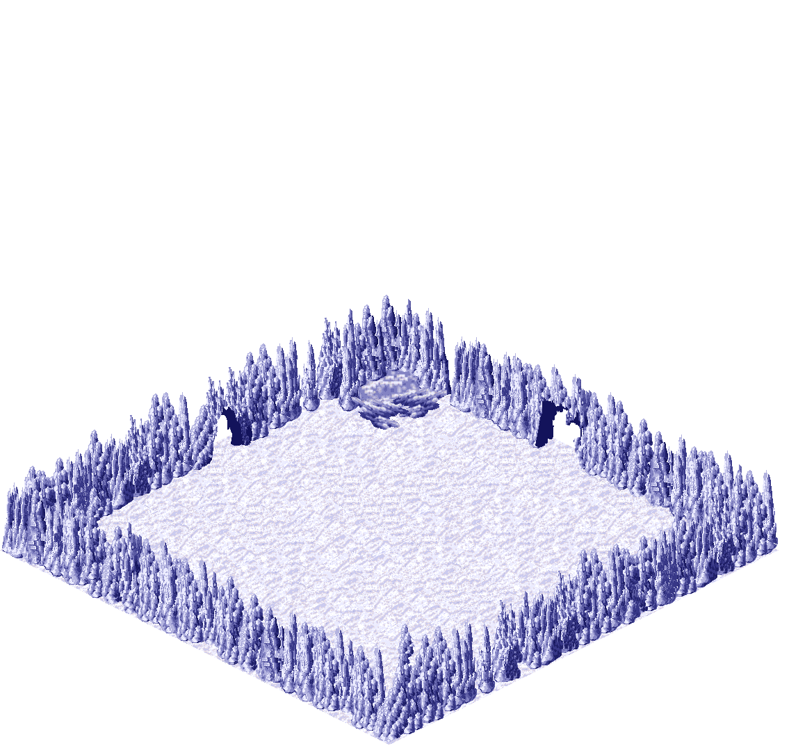 Map 2063 rendered terrain map