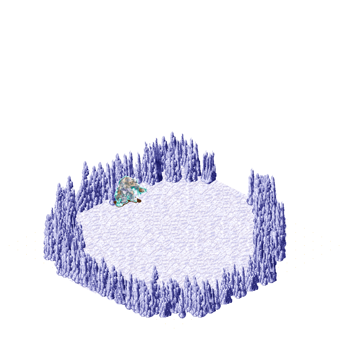 Ice Cave 27 rendered terrain map