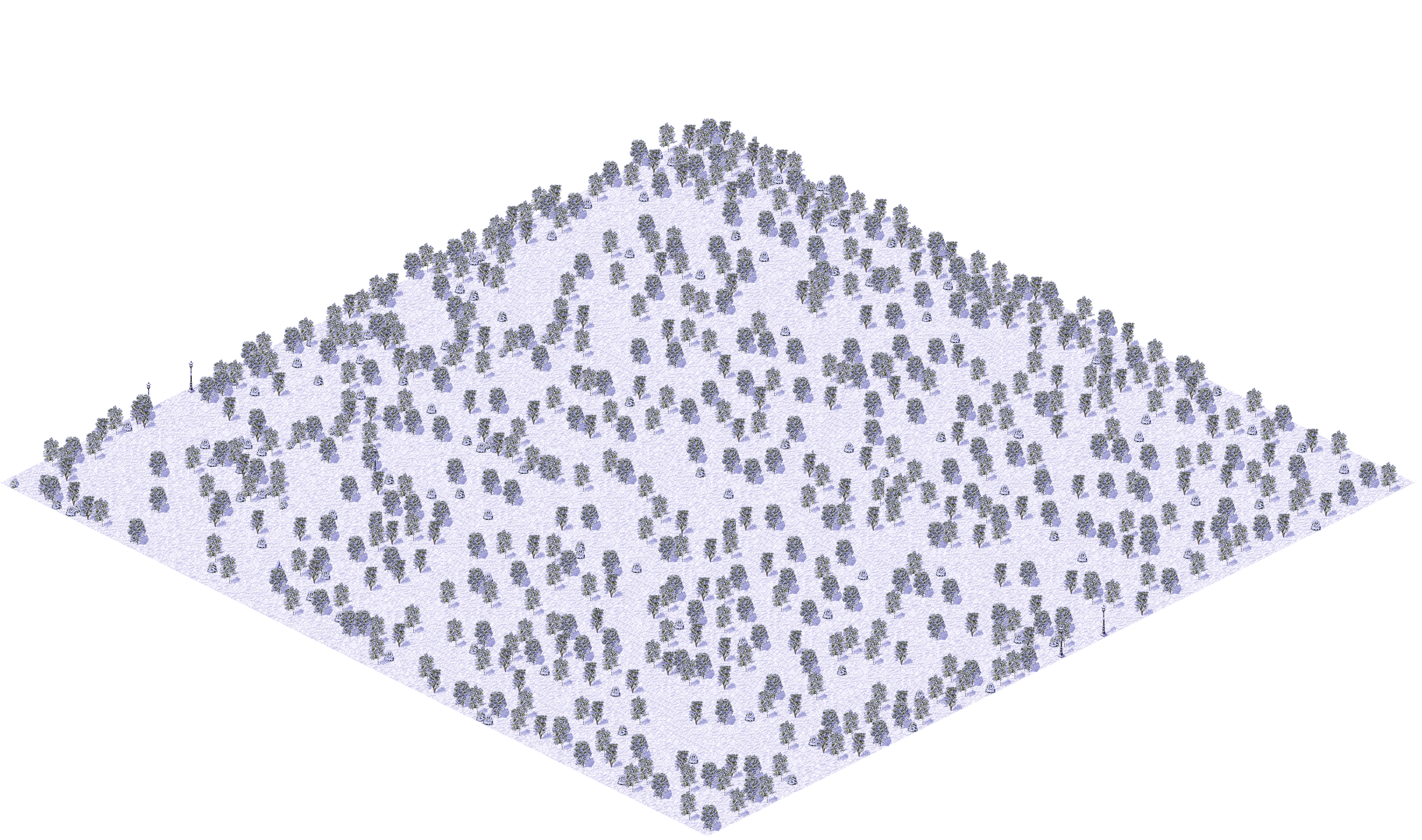 Mount Giragan 7 rendered terrain map