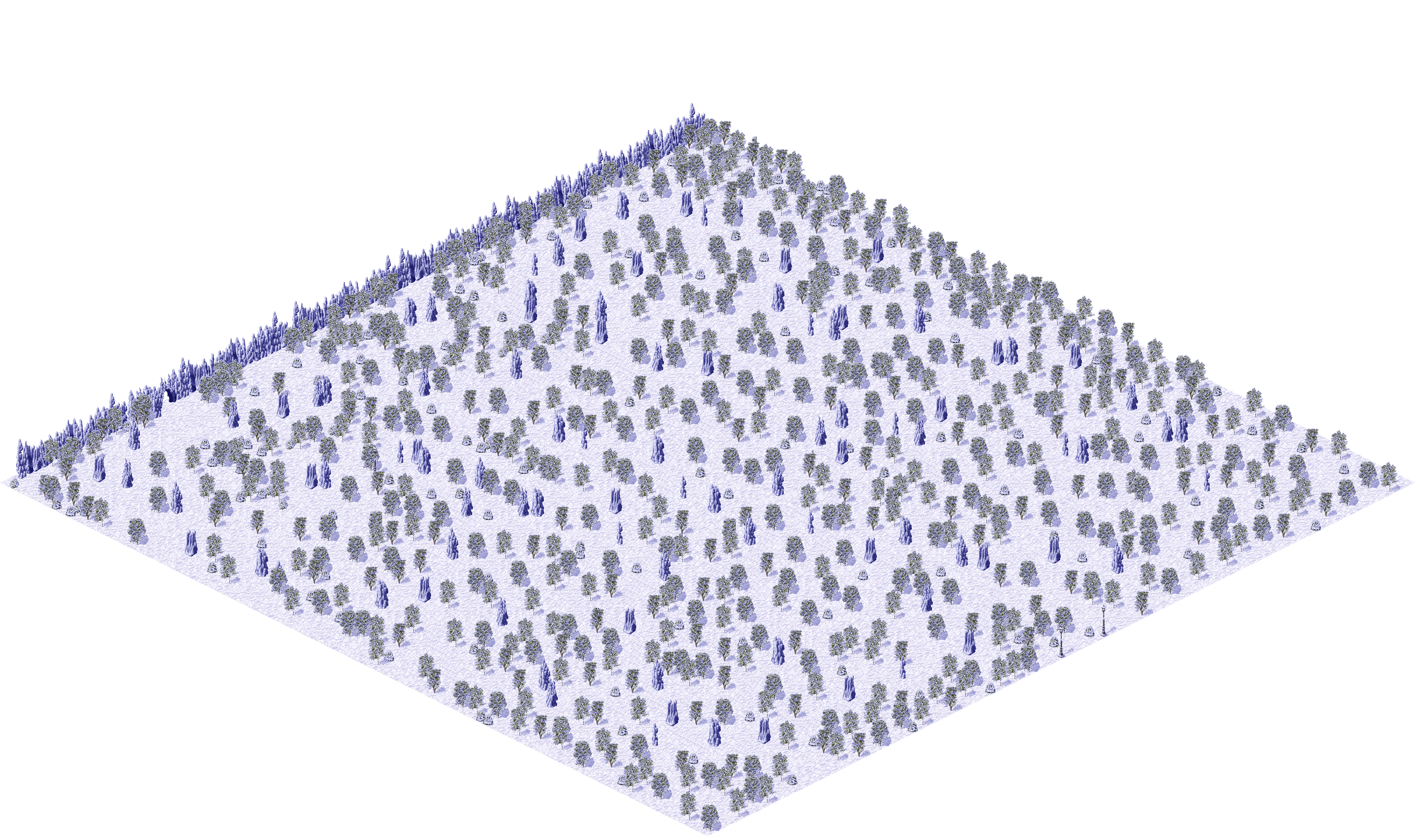 Mount Giragan 21 rendered terrain map
