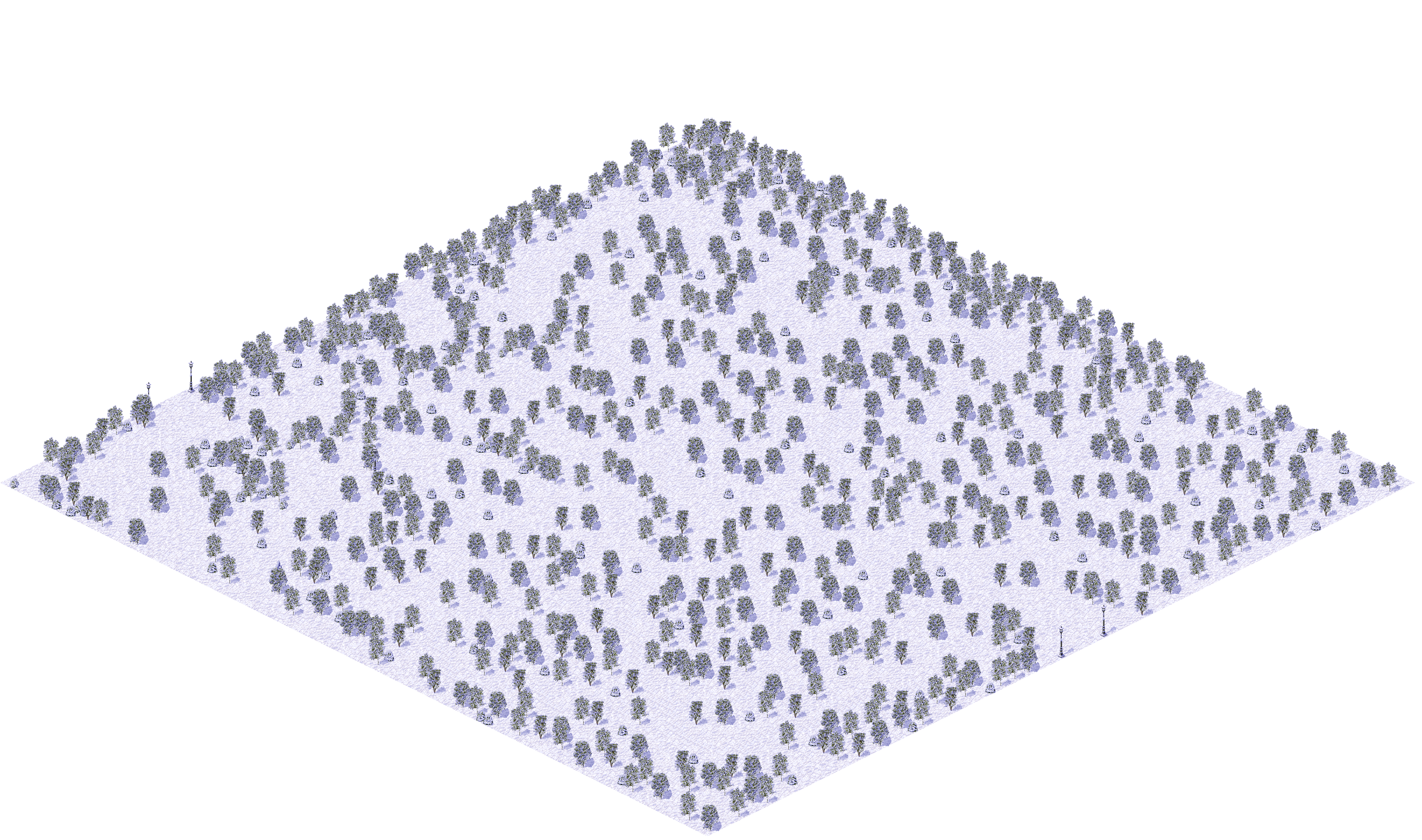 Map 2113 rendered terrain map