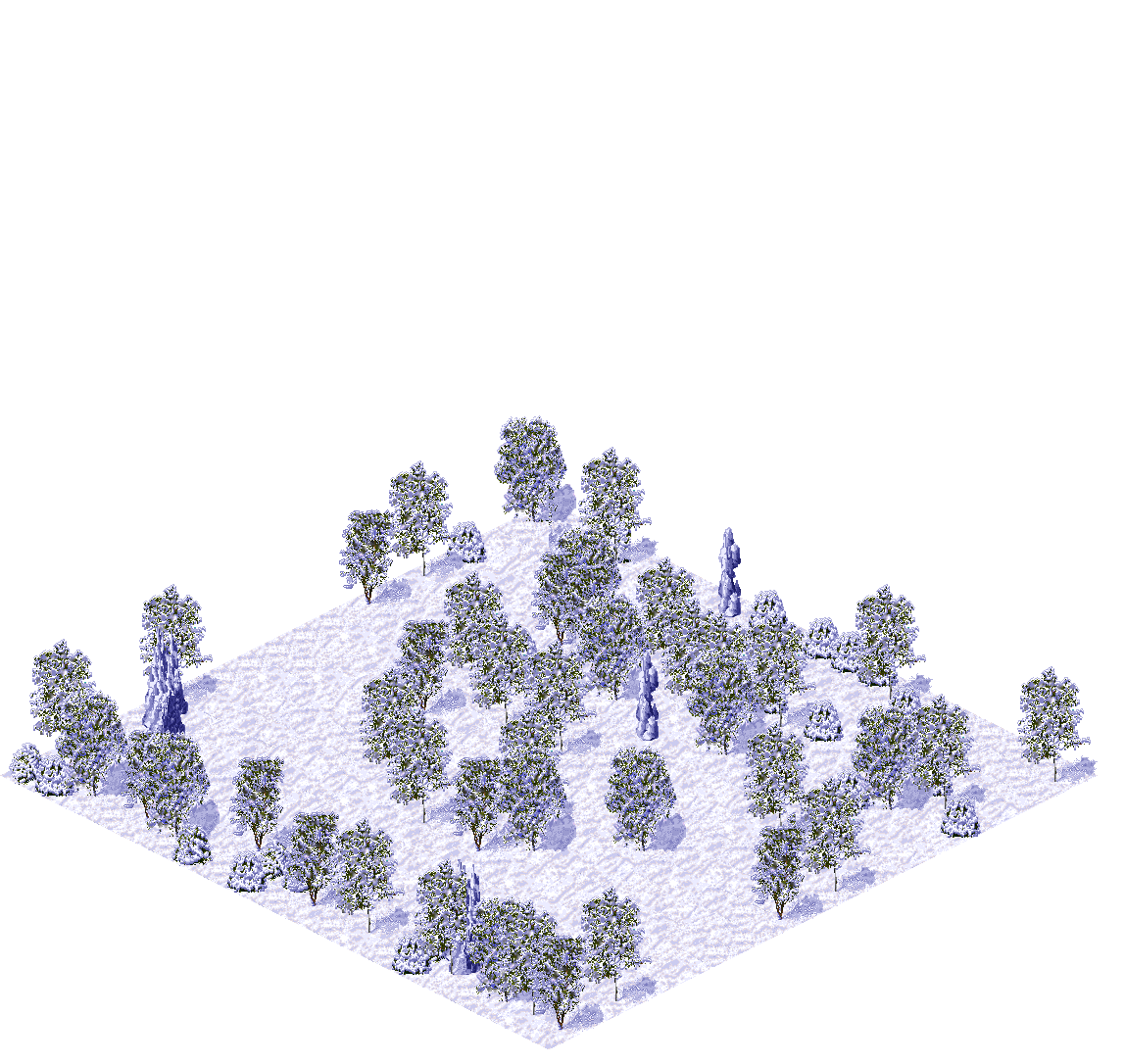 Map 2118 rendered terrain map