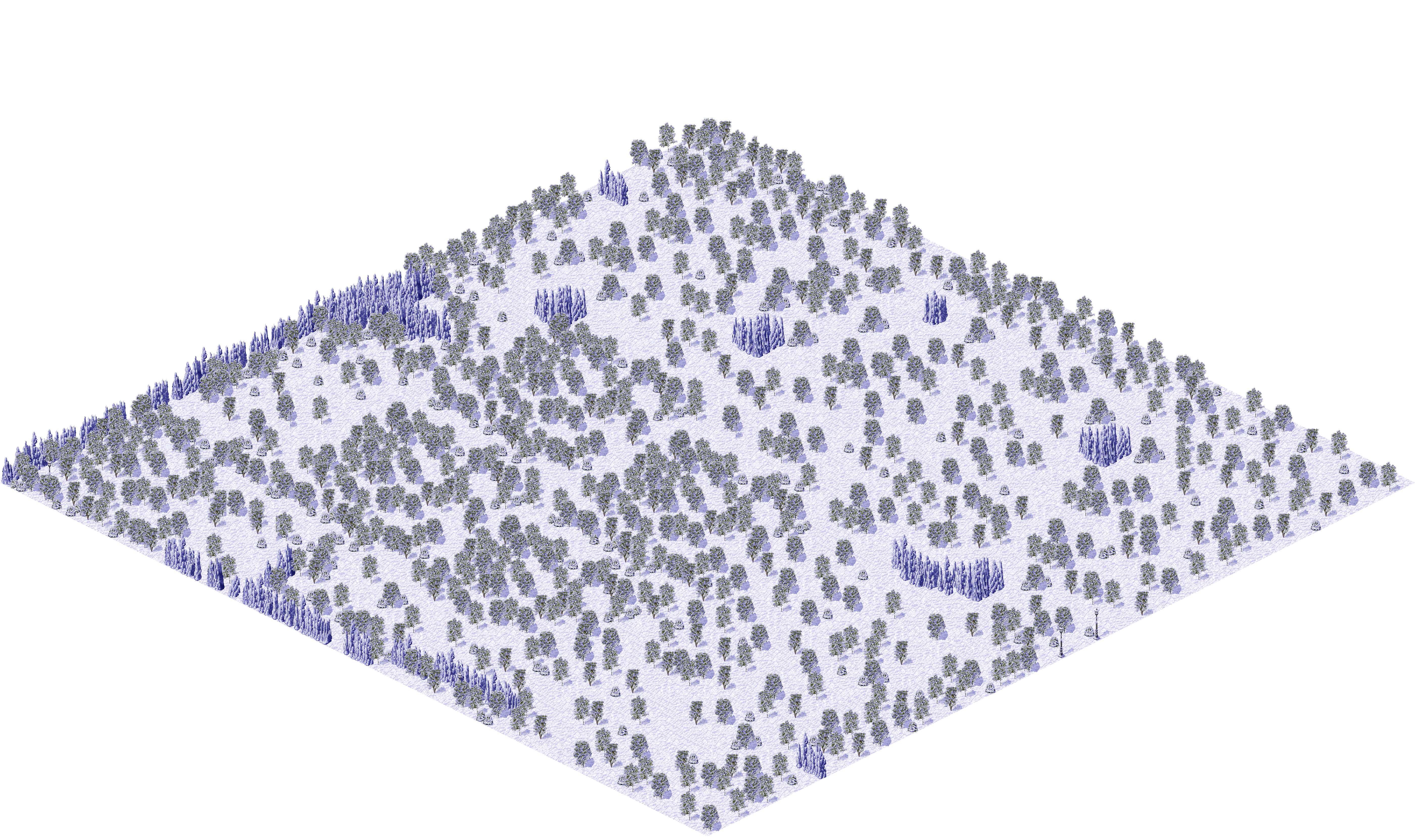 Map 2119 rendered terrain map