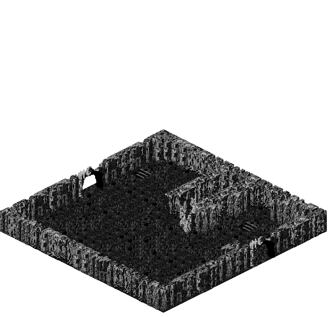 Piet Dungeon 5-2 rendered terrain map