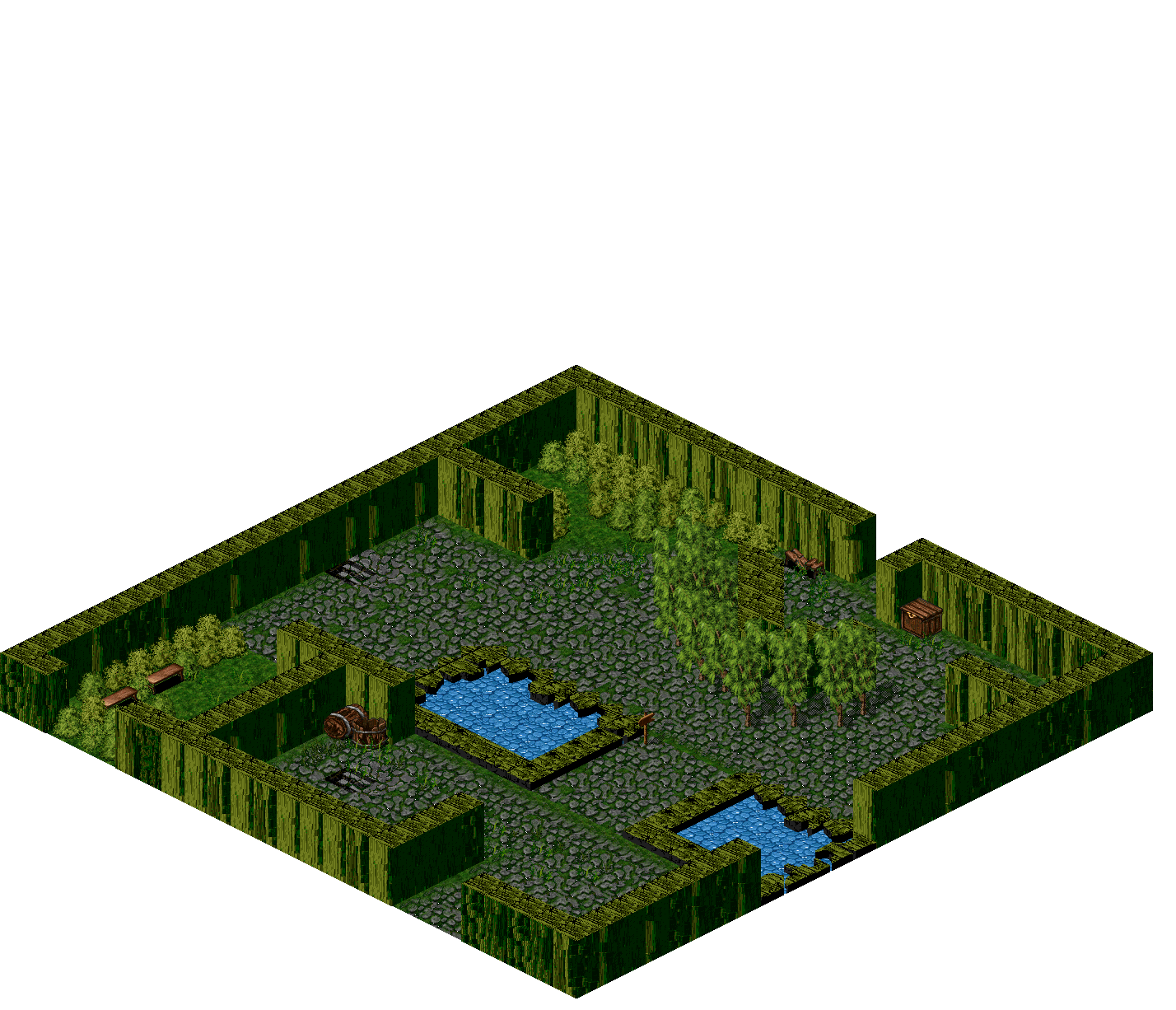 Piet Dungeon 5-3 rendered terrain map