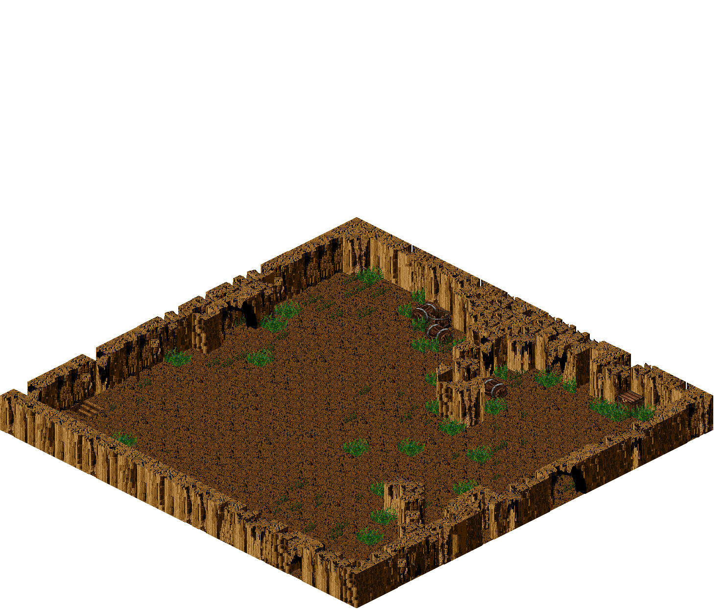Piet Dungeon 6-2 rendered terrain map
