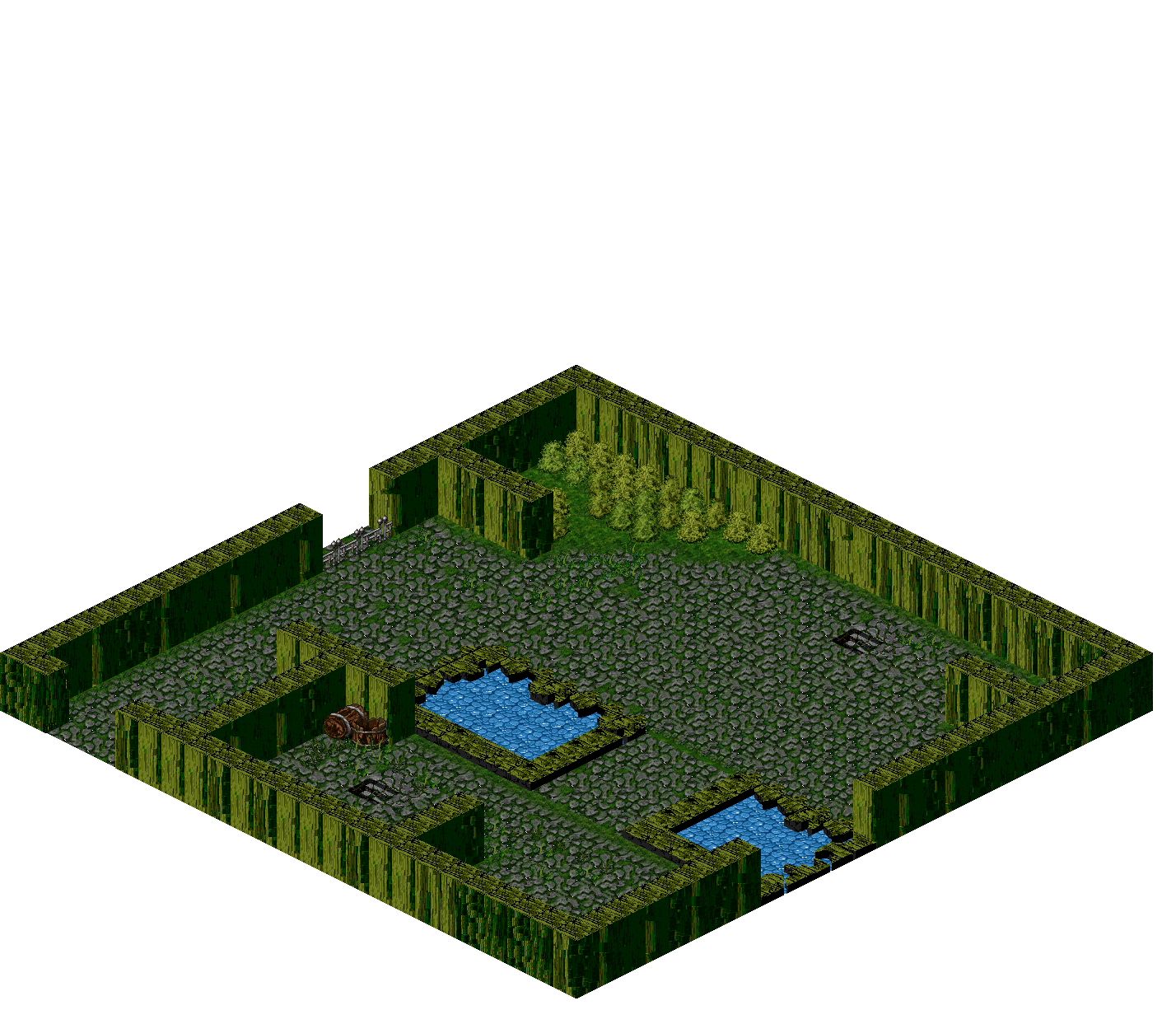 Piet Dungeon 14-2 rendered terrain map