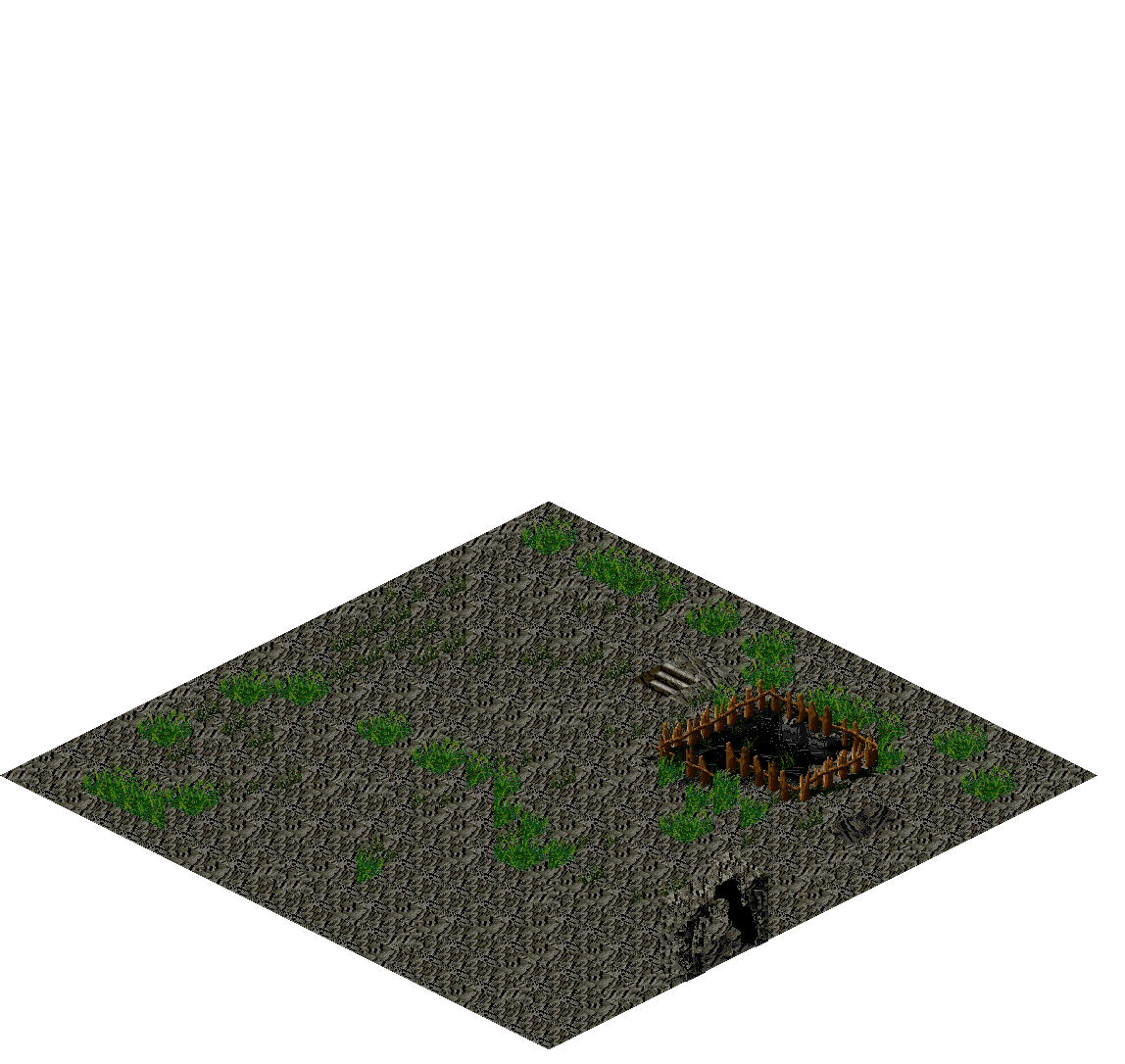 Map 253 rendered terrain map