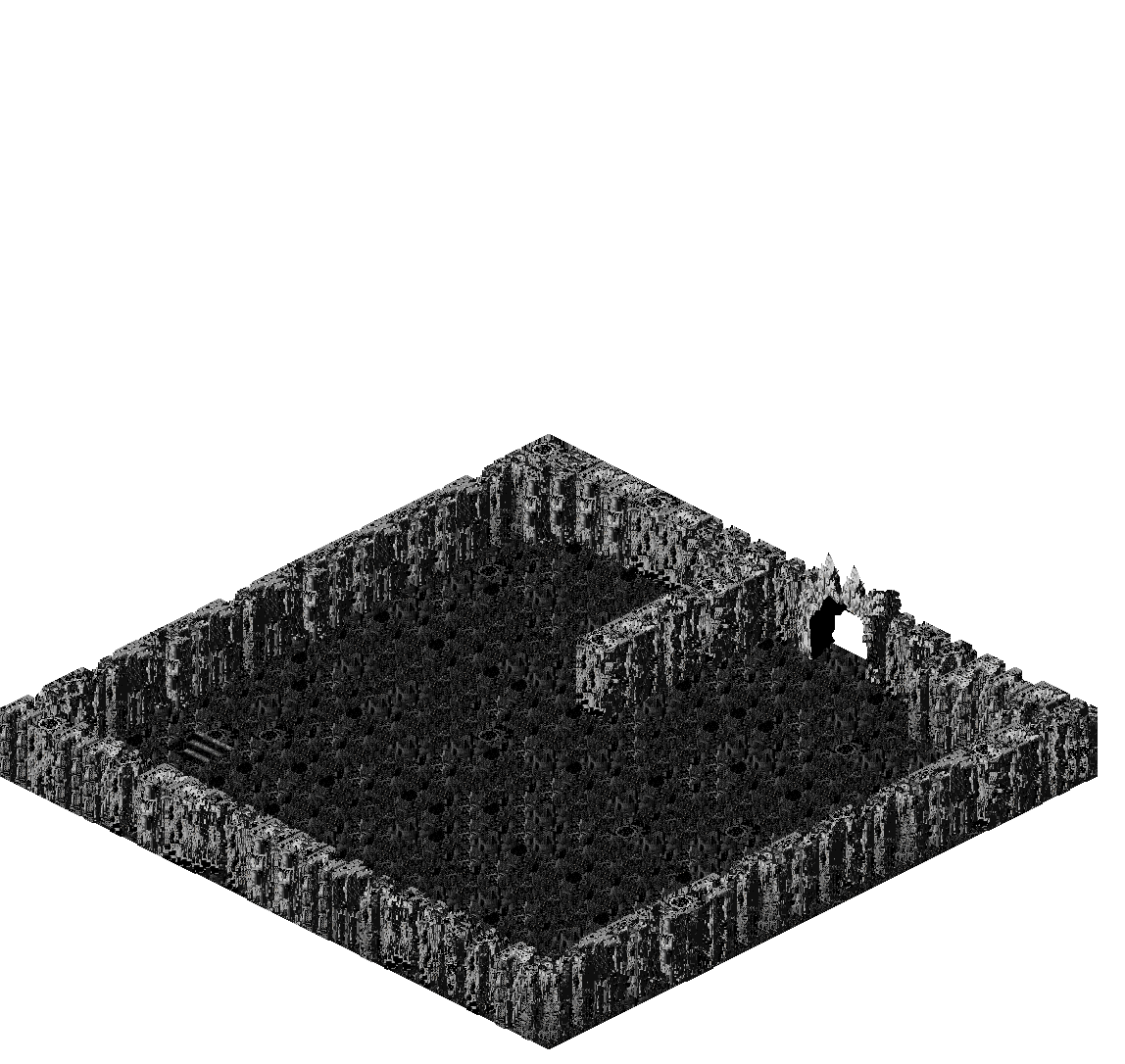Map 255 rendered terrain map