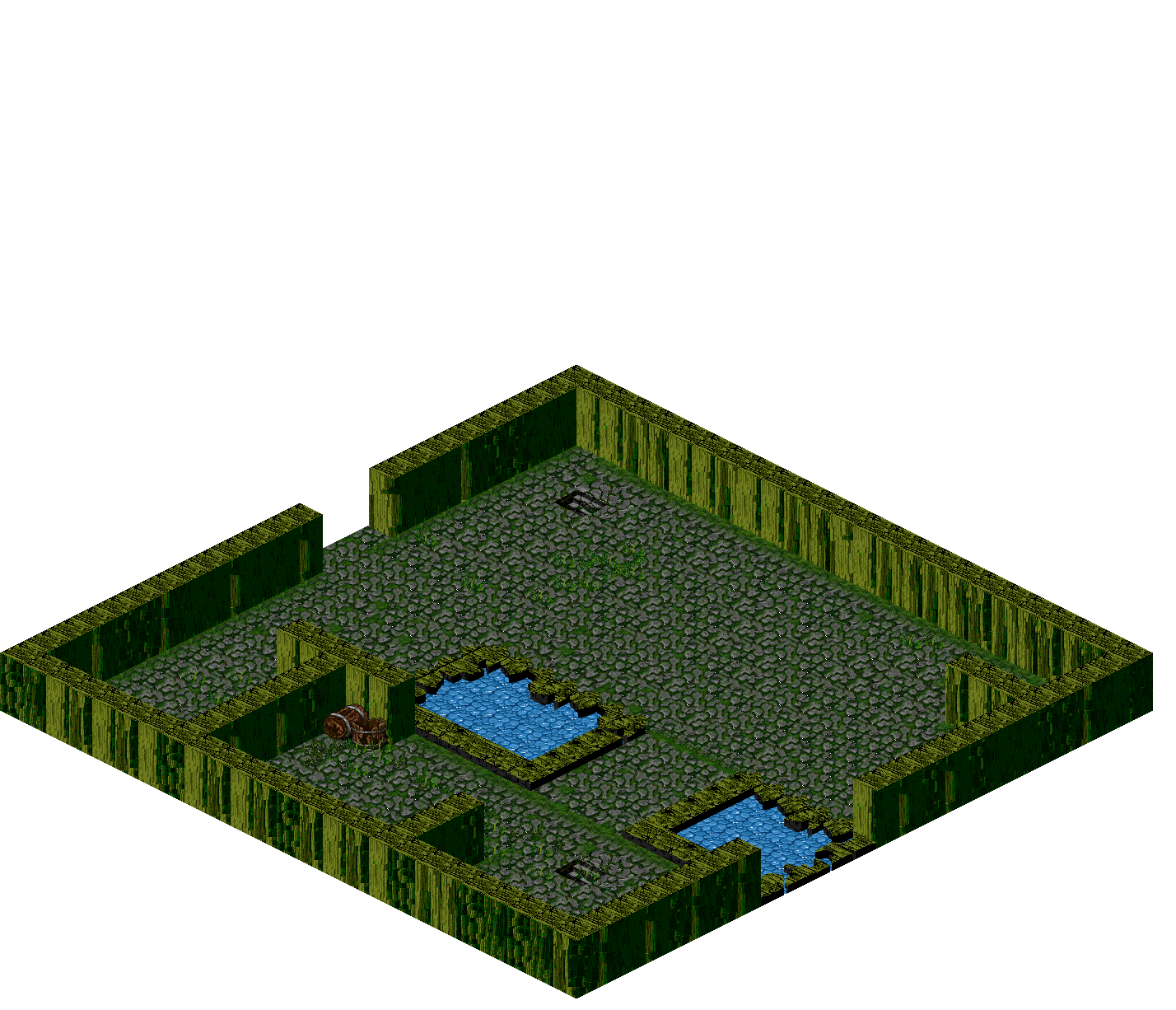 Piet Dungeon 16-3 rendered terrain map