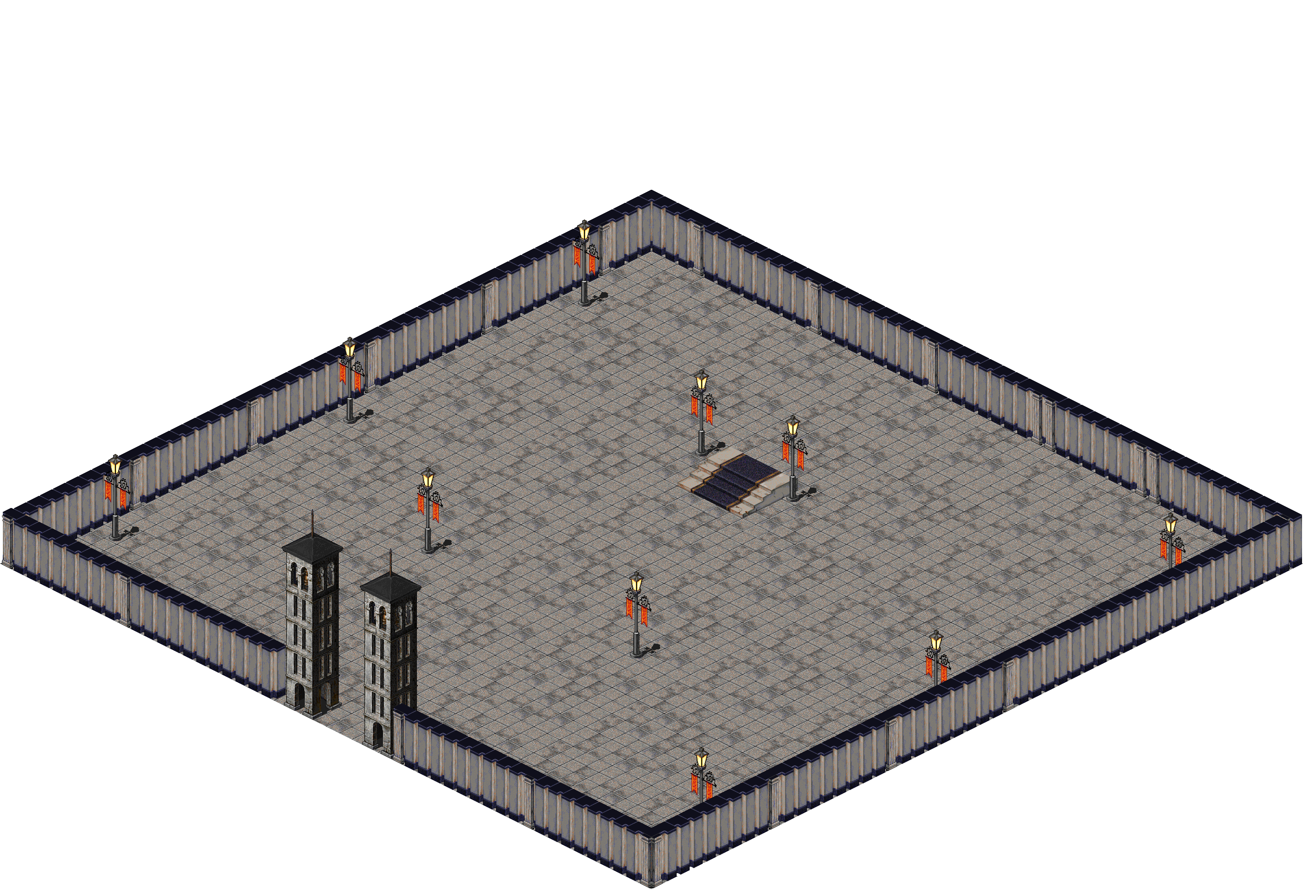 Feasgar Throne rendered terrain map