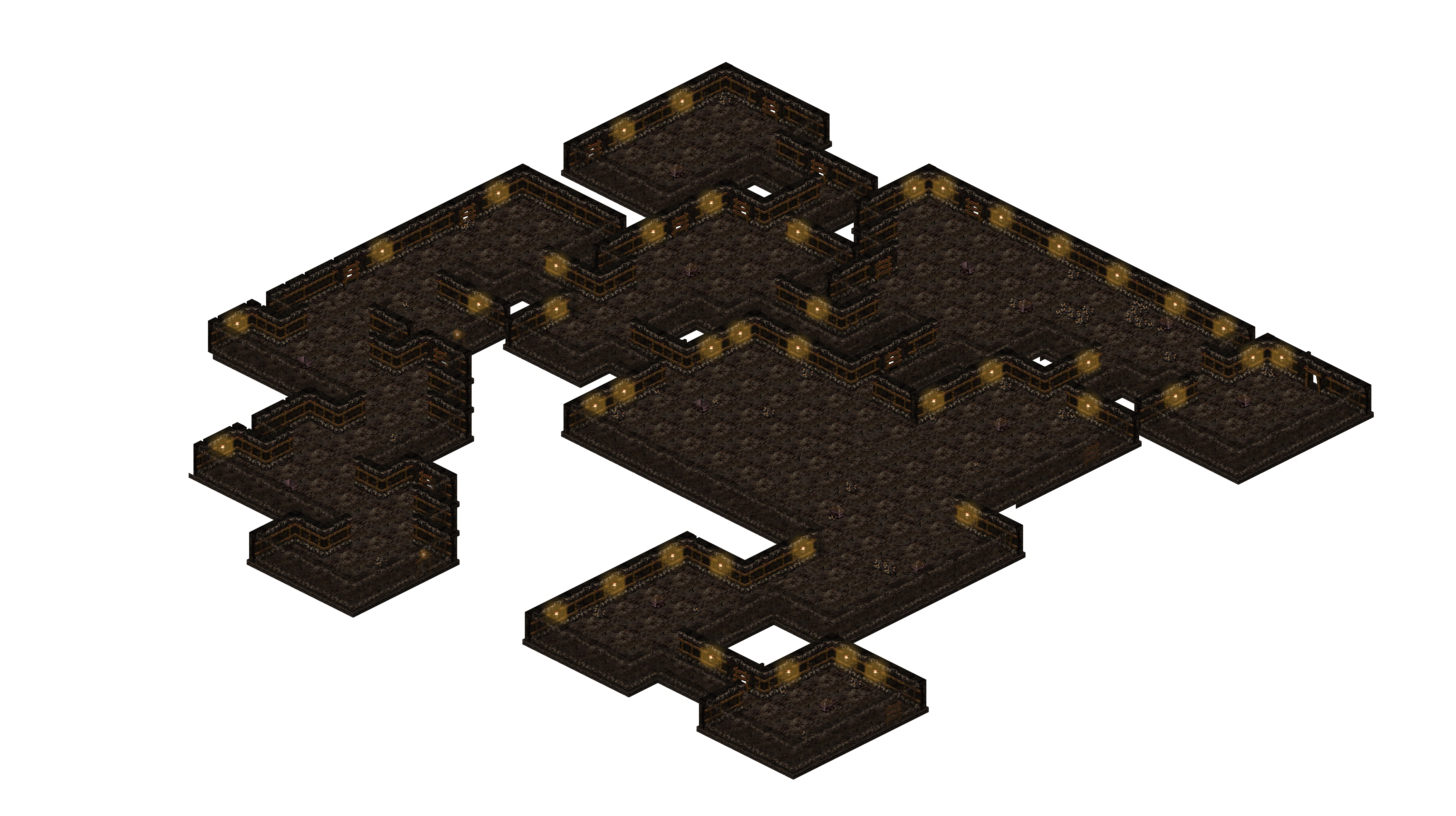 Veltain Mine 3 rendered terrain map