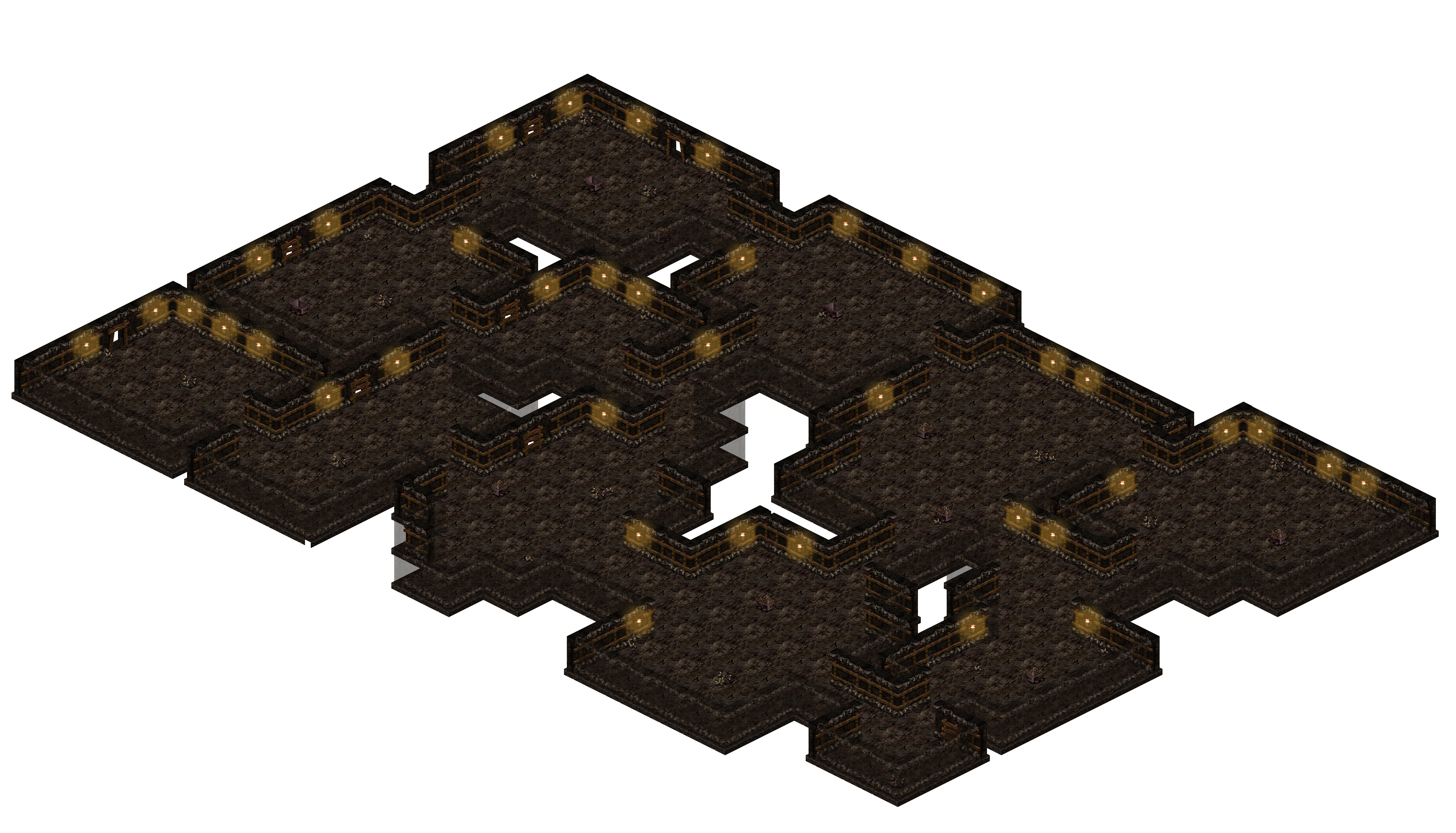 Veltain Mine 4 rendered terrain map