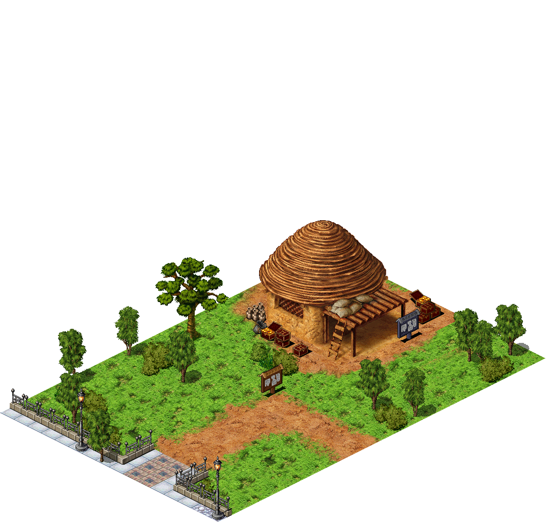 Abel Port Way rendered terrain map