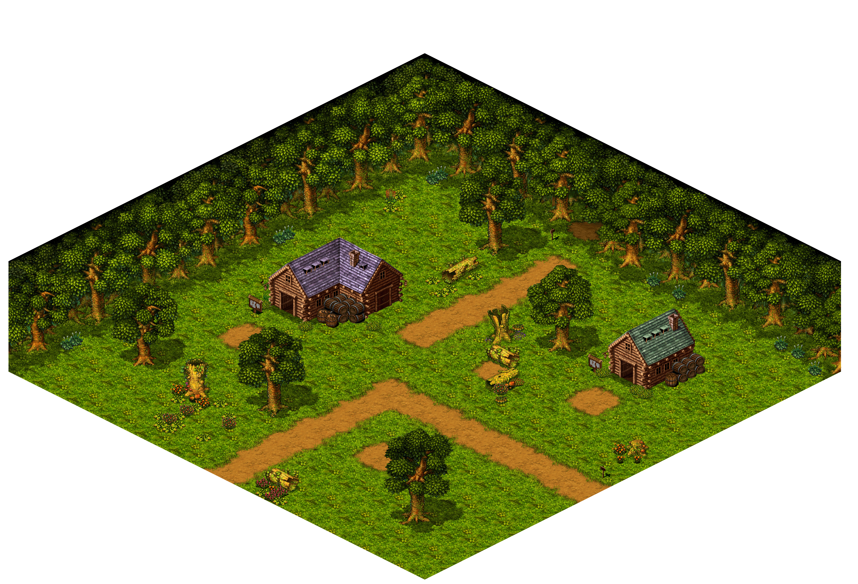 Map 3029 rendered terrain map