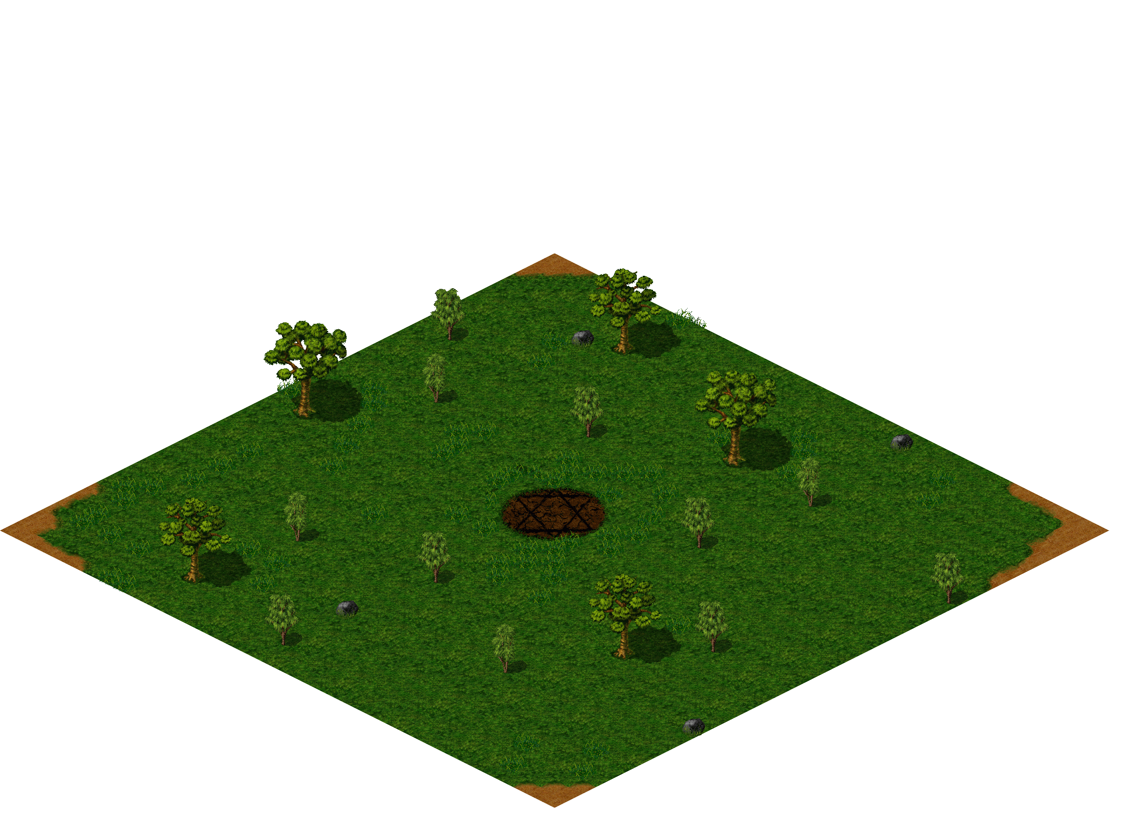 Astrid Center rendered terrain map