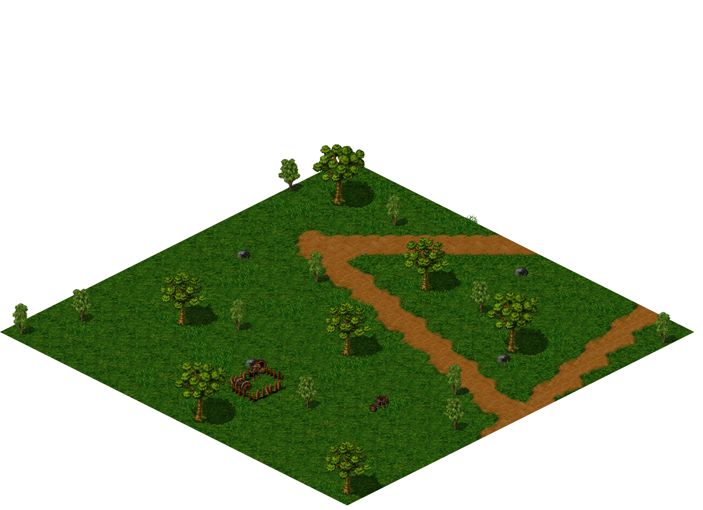 Astrid North-West rendered terrain map