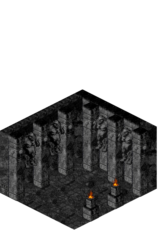 Aosda Gramail Shrine rendered terrain map
