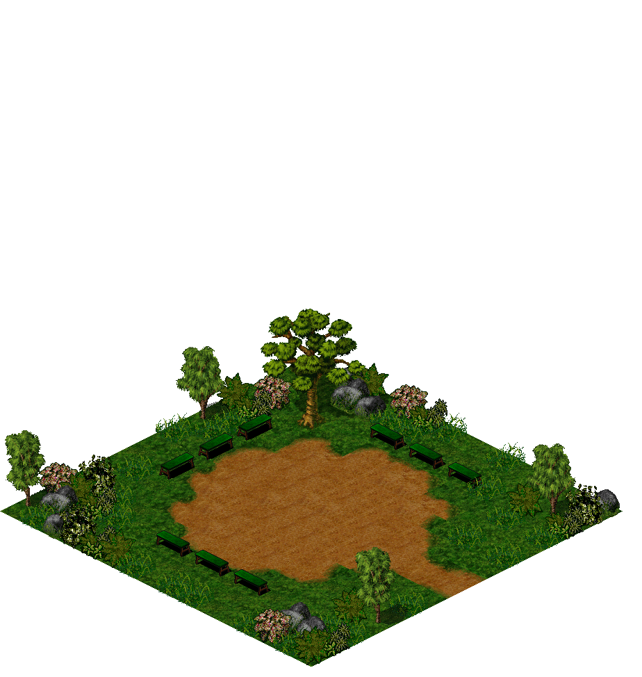 Map 3105 rendered terrain map