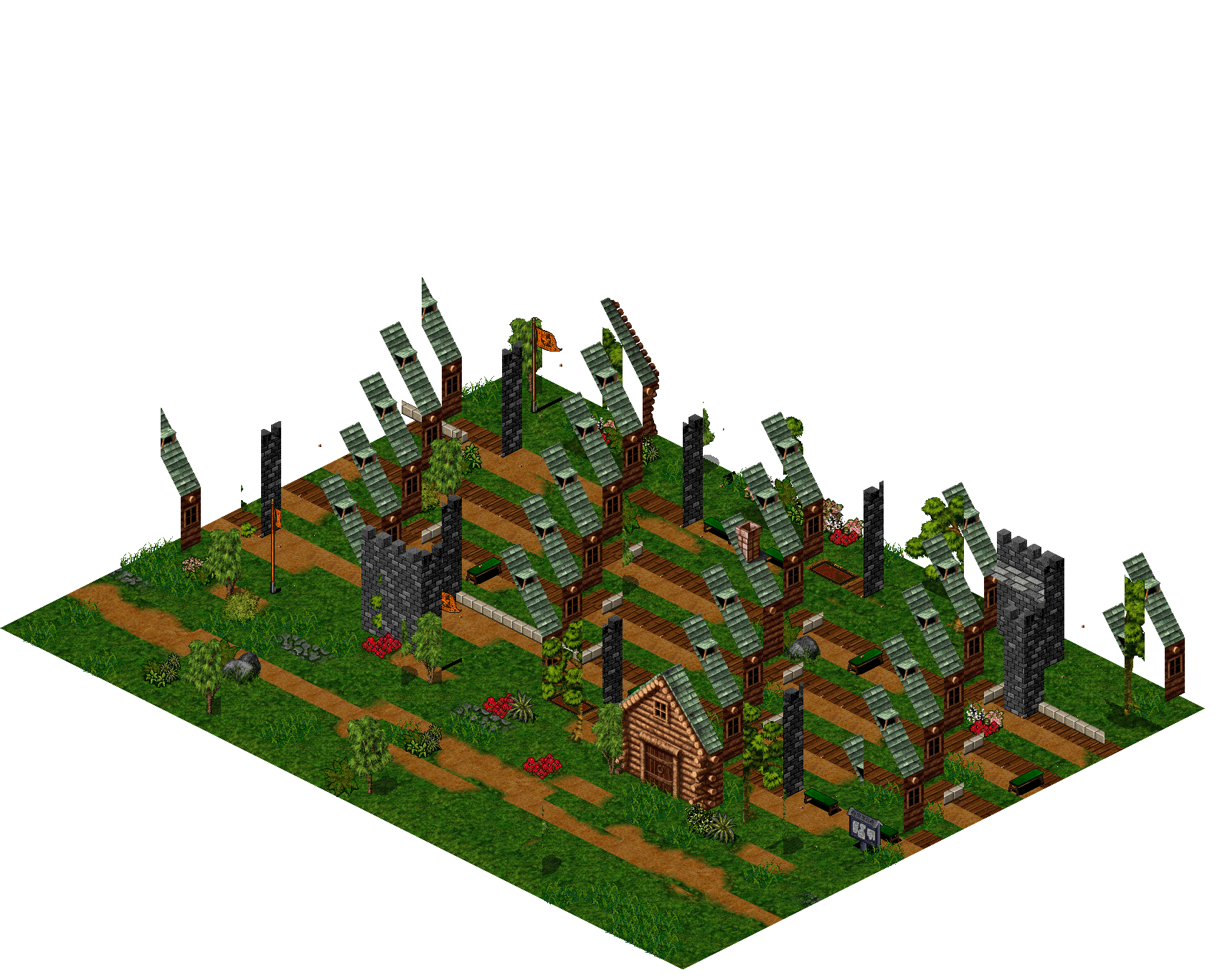 Map 3106 rendered terrain map