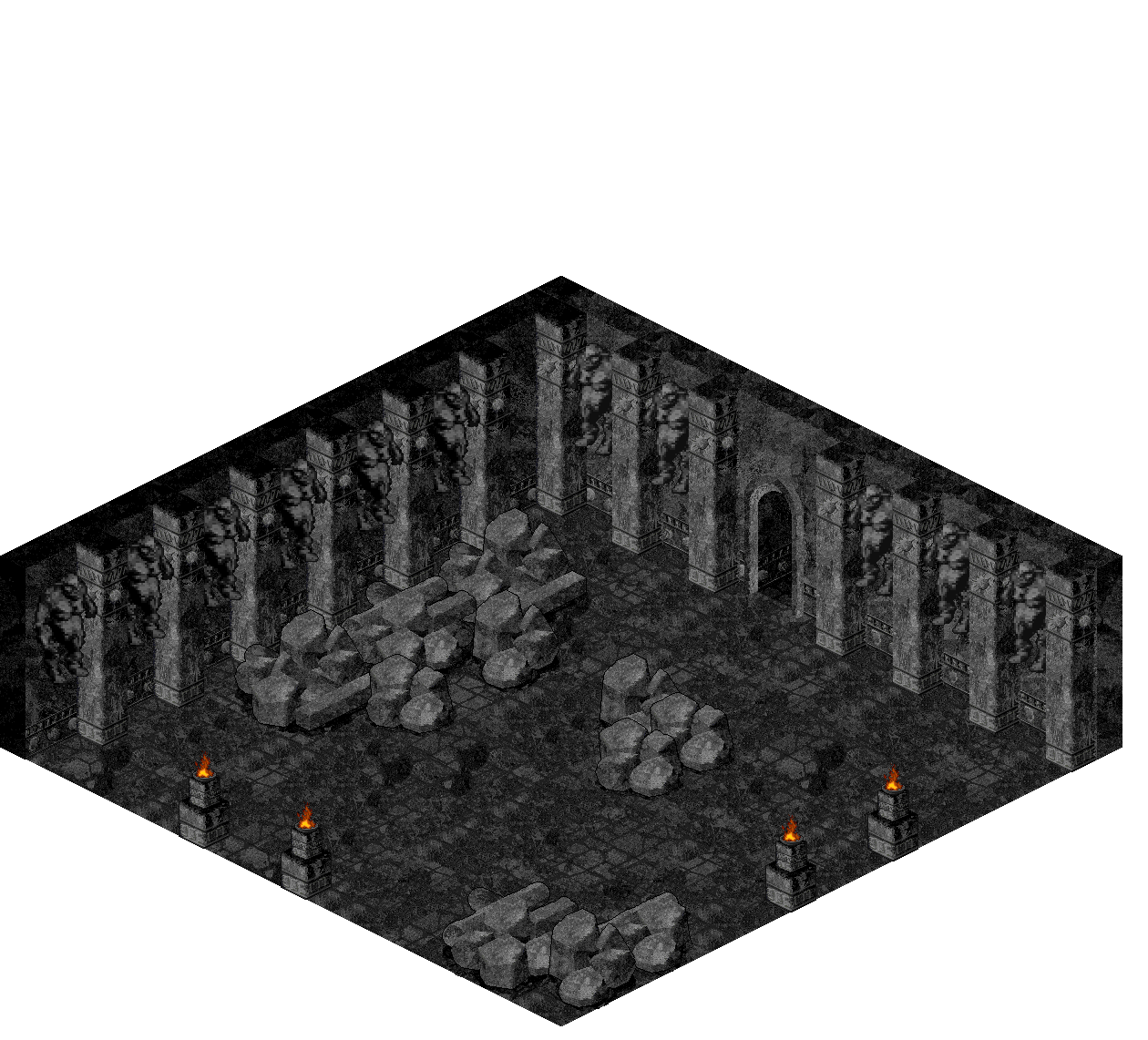 Map 311 rendered terrain map