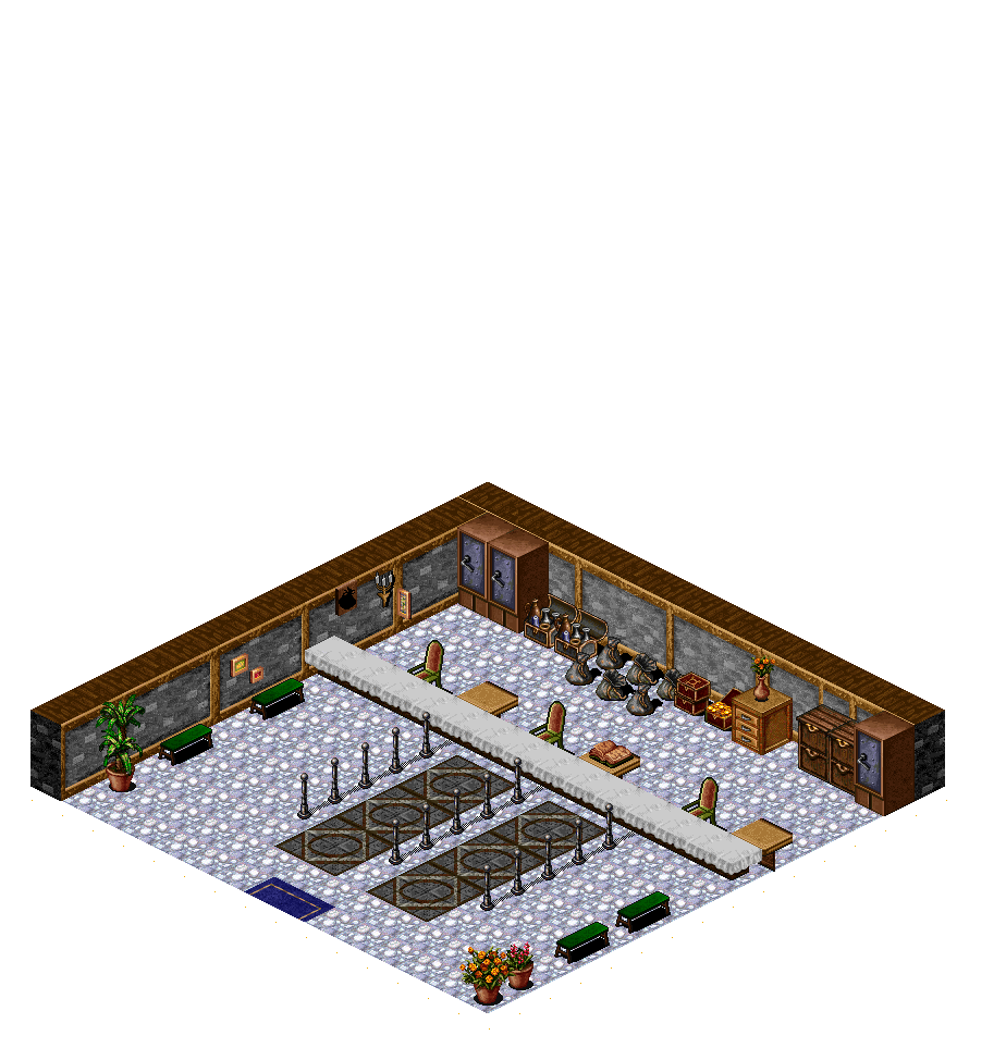 Blackstar Village Bank rendered terrain map