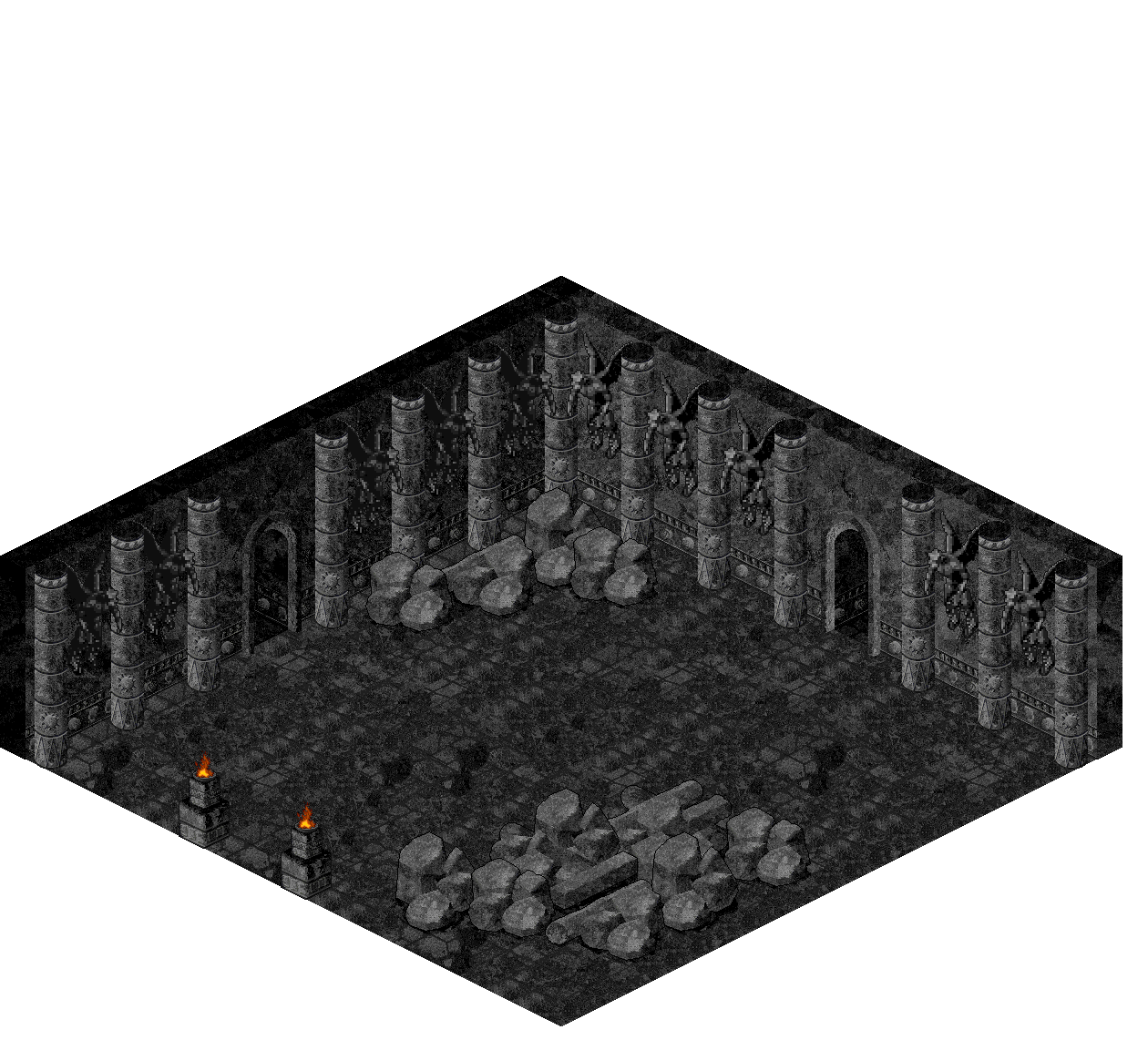 Map 331 rendered terrain map