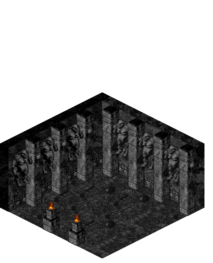 Chief Priest Hall rendered terrain map