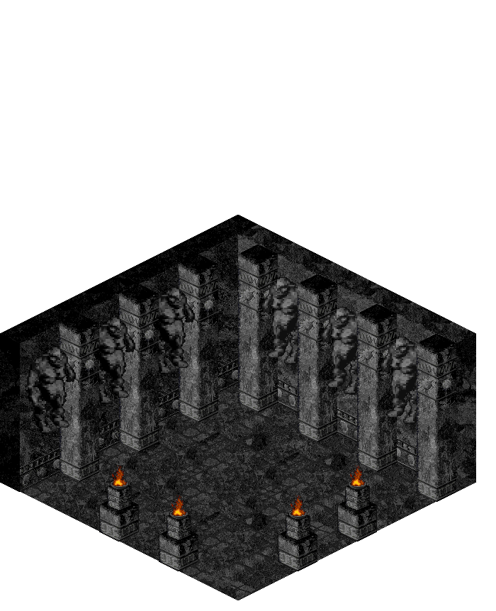 Chief Rogue Hall rendered terrain map