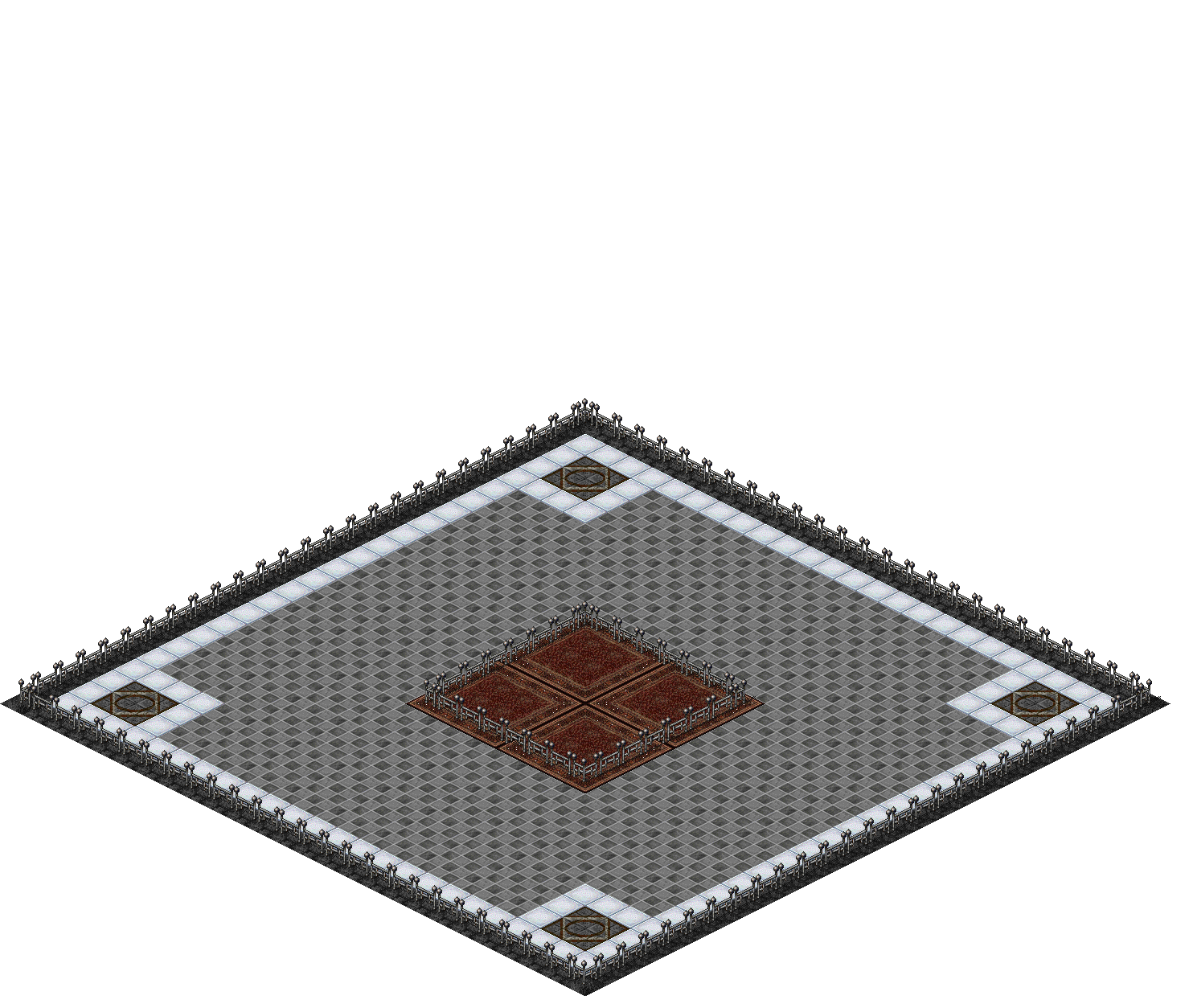 Map 349 rendered terrain map