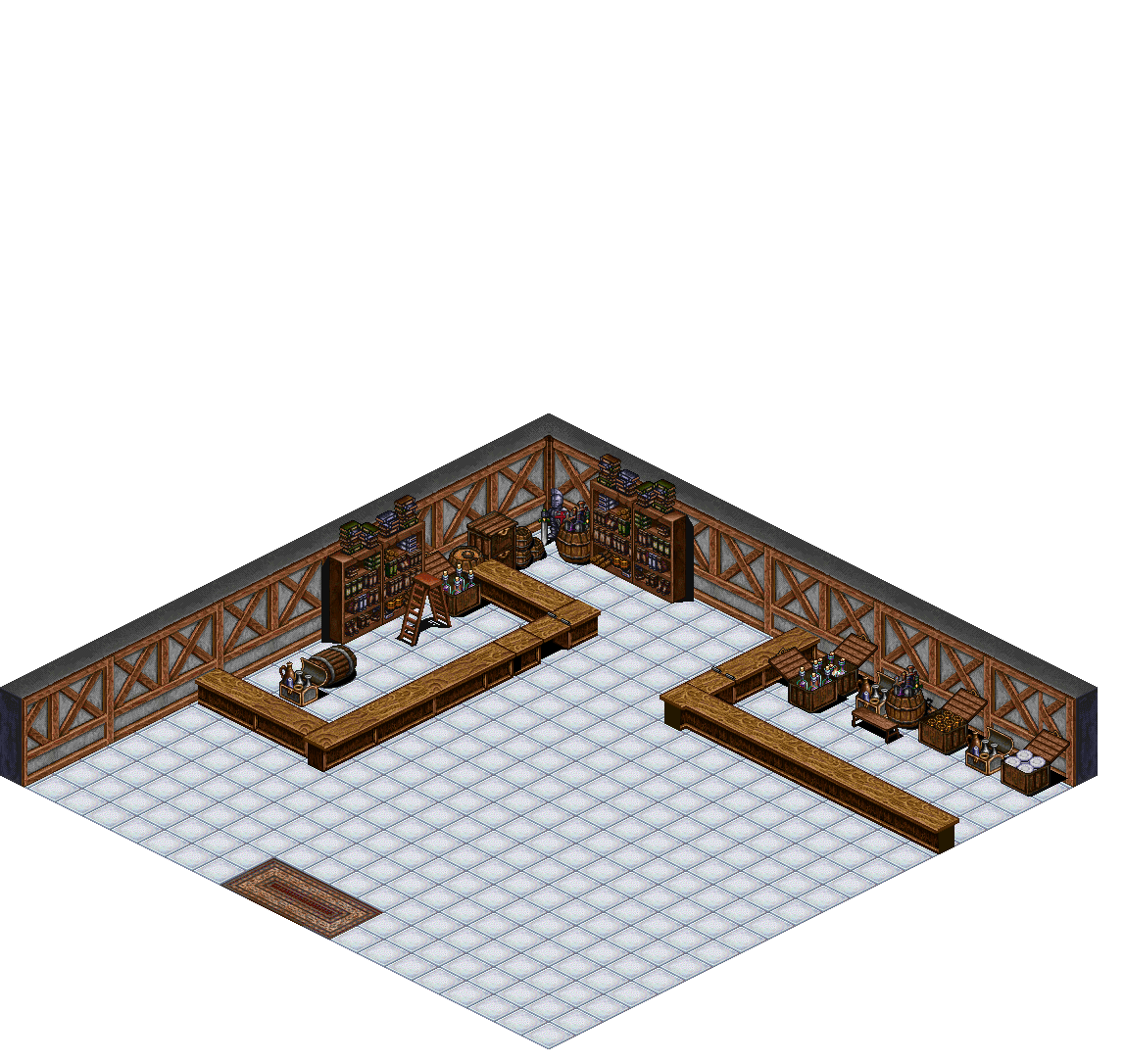 Loures Store 3 rendered terrain map